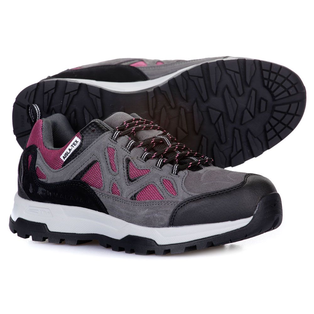 Botas de Trekking Himalaya Mujer Gris Rosa - Fútbol Factory