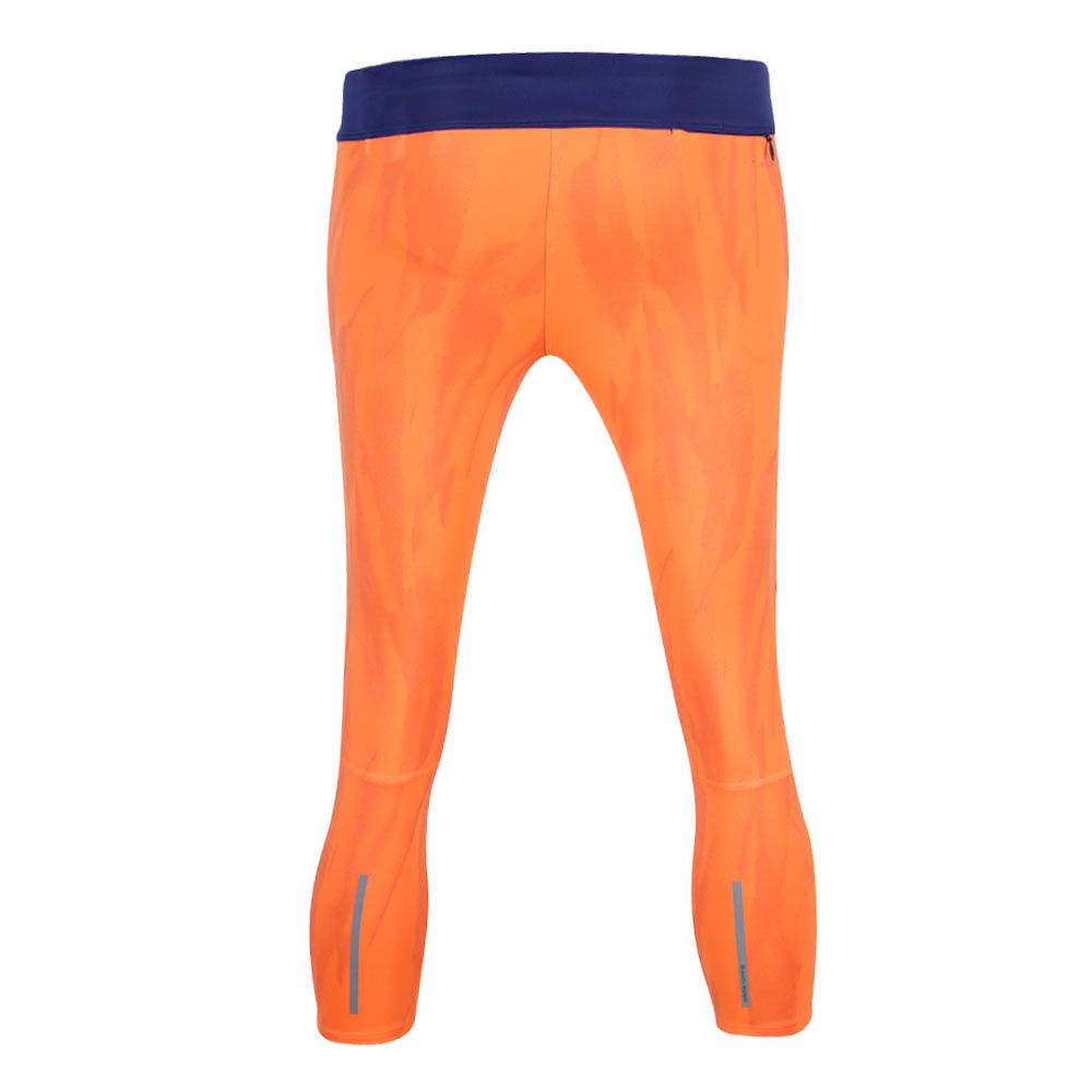 Mallas 3/4 de Running Response Mujer Naranja Azul - Fútbol Factory