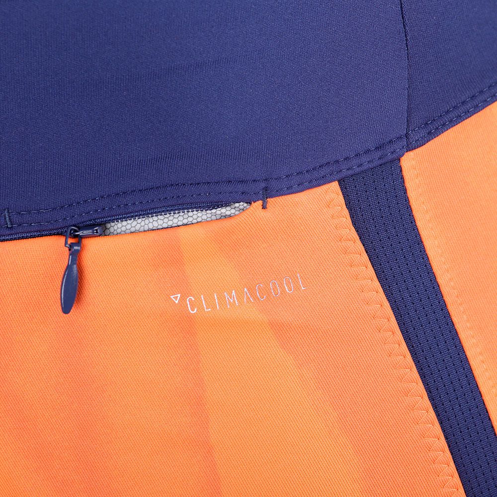 Mallas 3/4 de Running Response Mujer Naranja Azul - Fútbol Factory