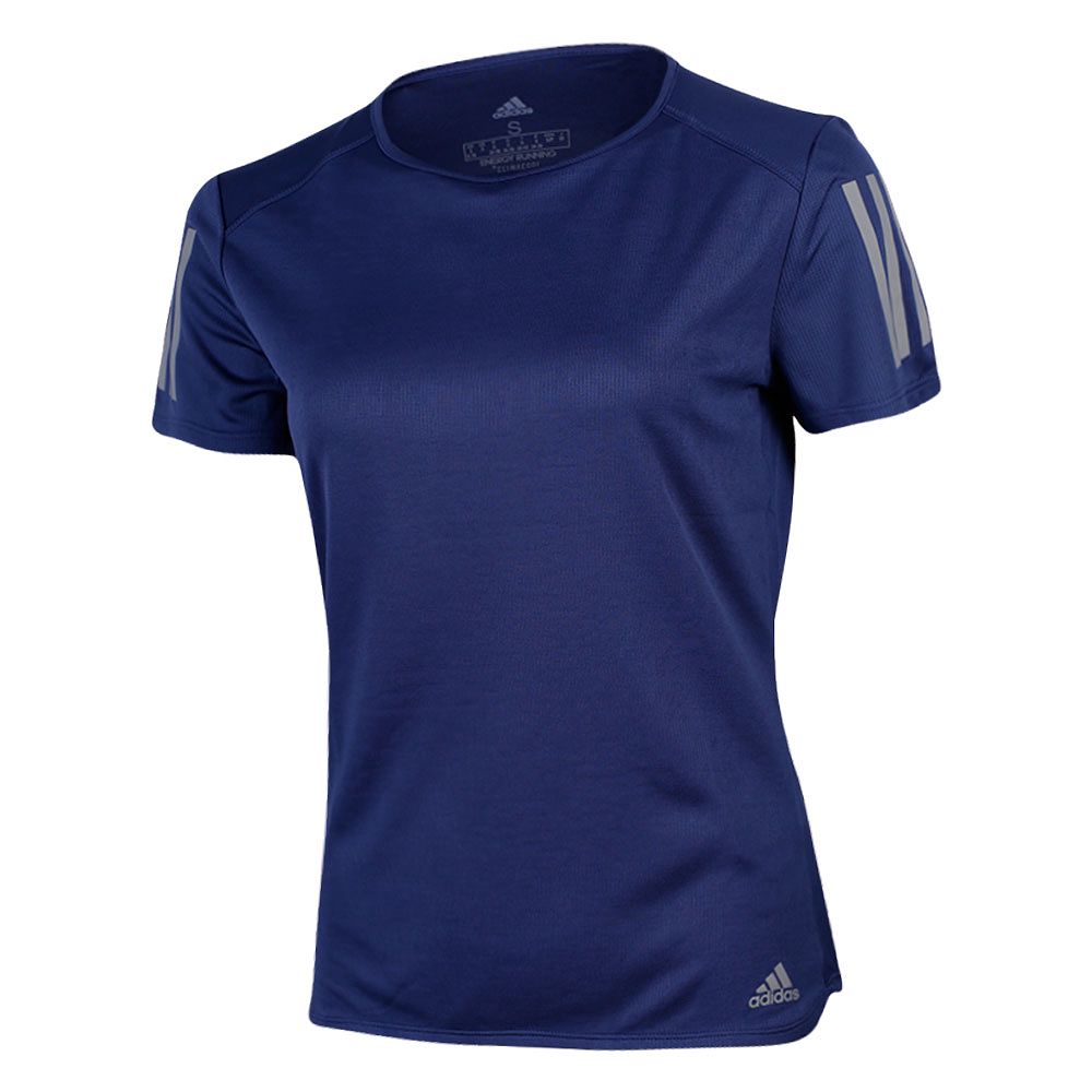 Camiseta de Running Response Mujer Azul Oscuro - Fútbol Factory