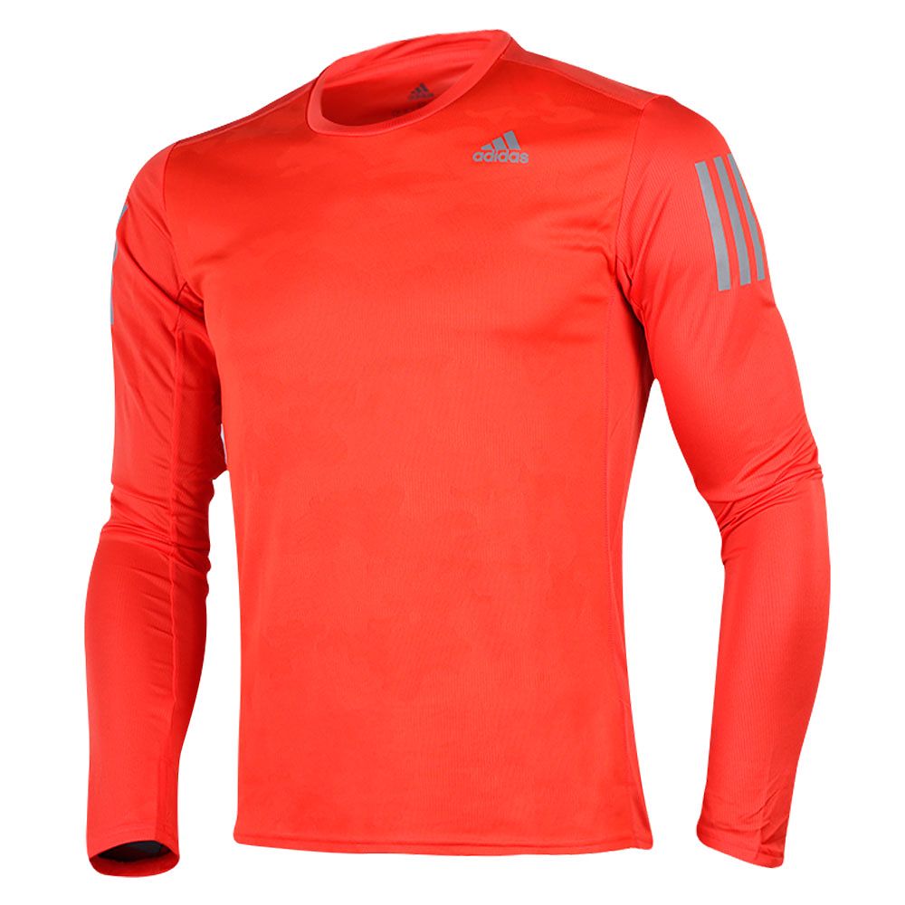 Camiseta de Running Response Manga Larga Rojo - Fútbol Factory