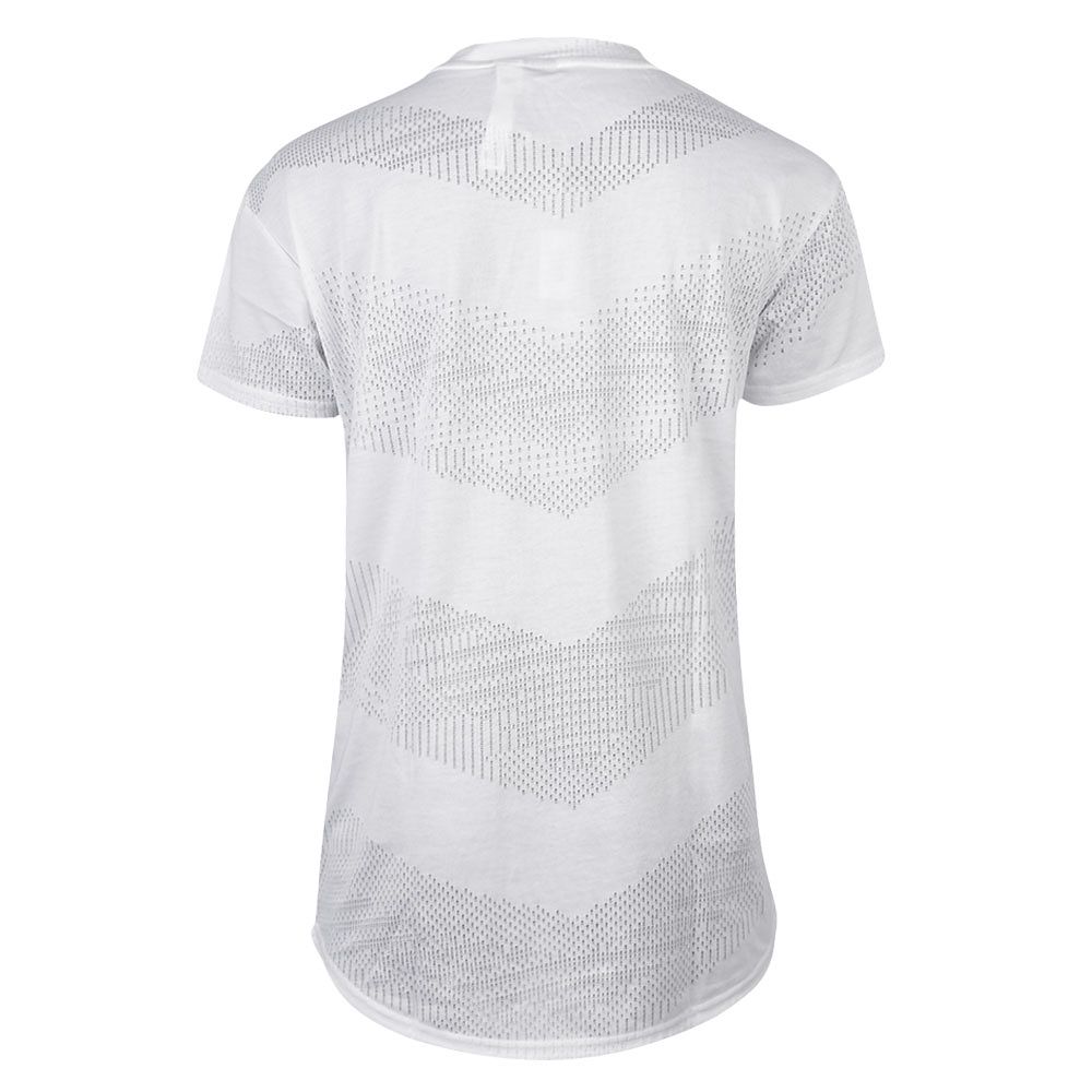 Camiseta de Paseo Chevron Mujer Blanco - Fútbol Factory