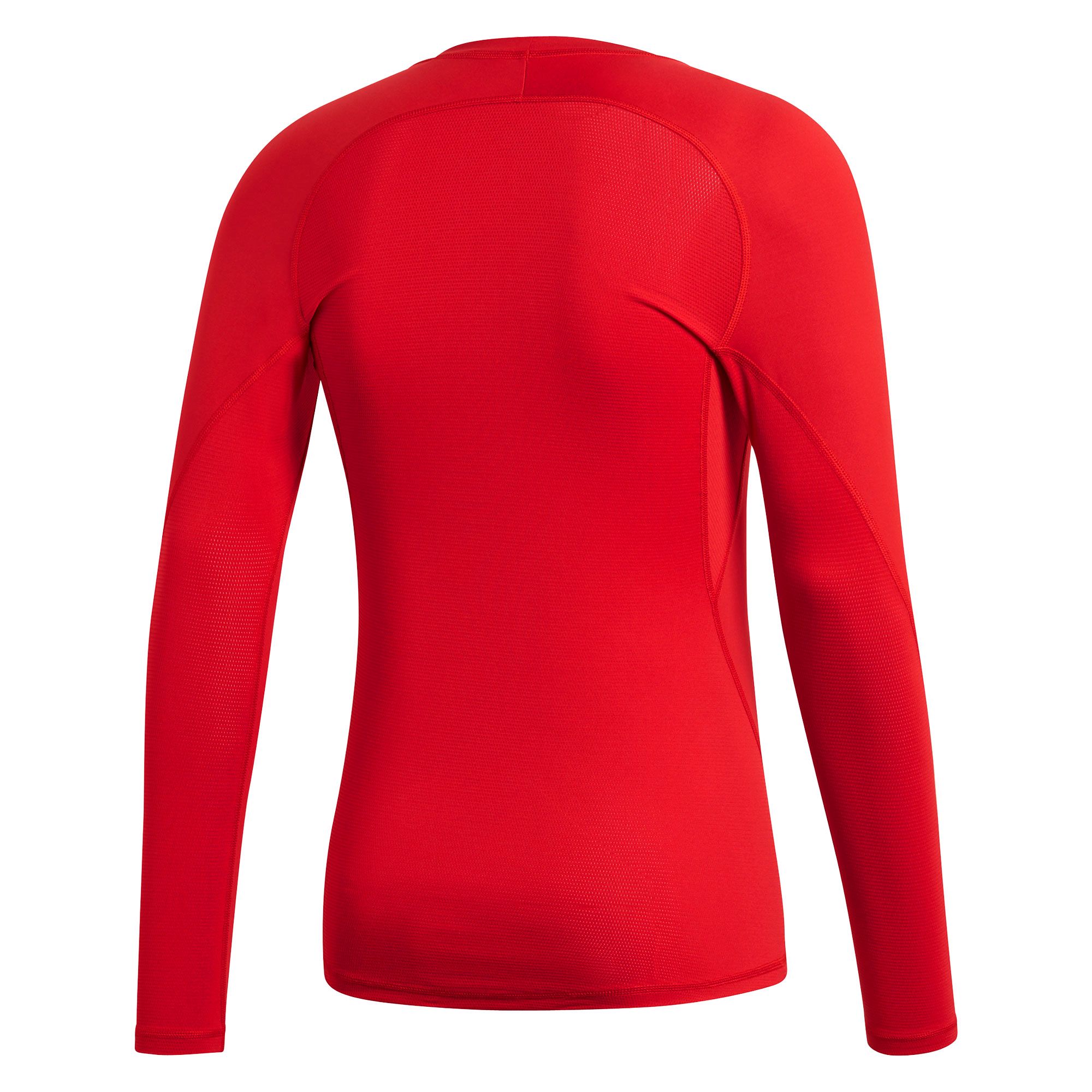 Camiseta Alphaskin Manga Larga Rojo - Fútbol Factory