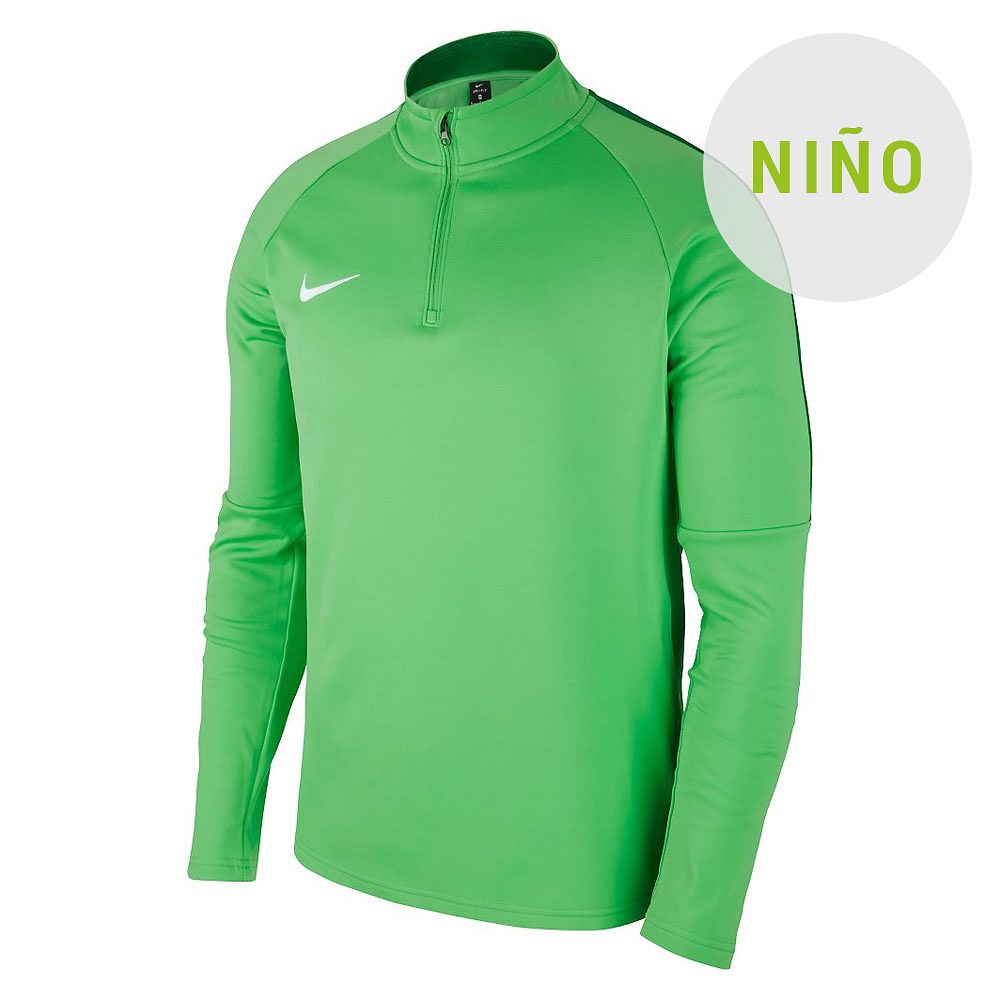 Sudadera Academy 18 Junior Verde - Fútbol Factory