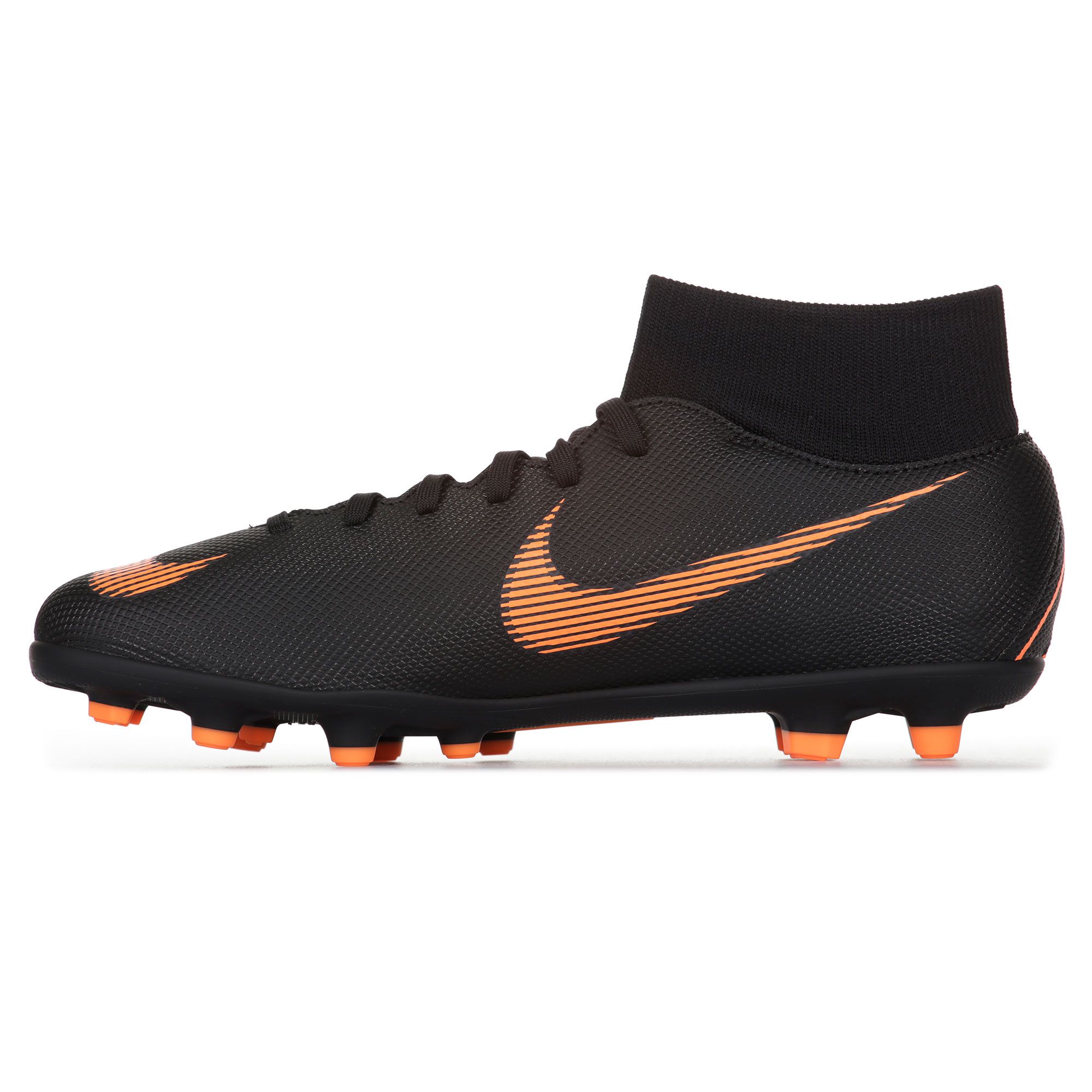 Botas de Fútbol Mercurial Superfly VI Club MG Negro - Fútbol Factory