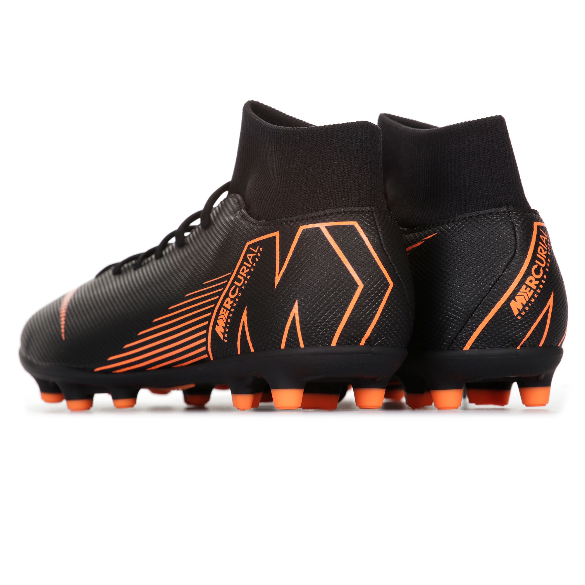 Botas de Fútbol Mercurial Superfly VI Club MG Negro - Fútbol Factory