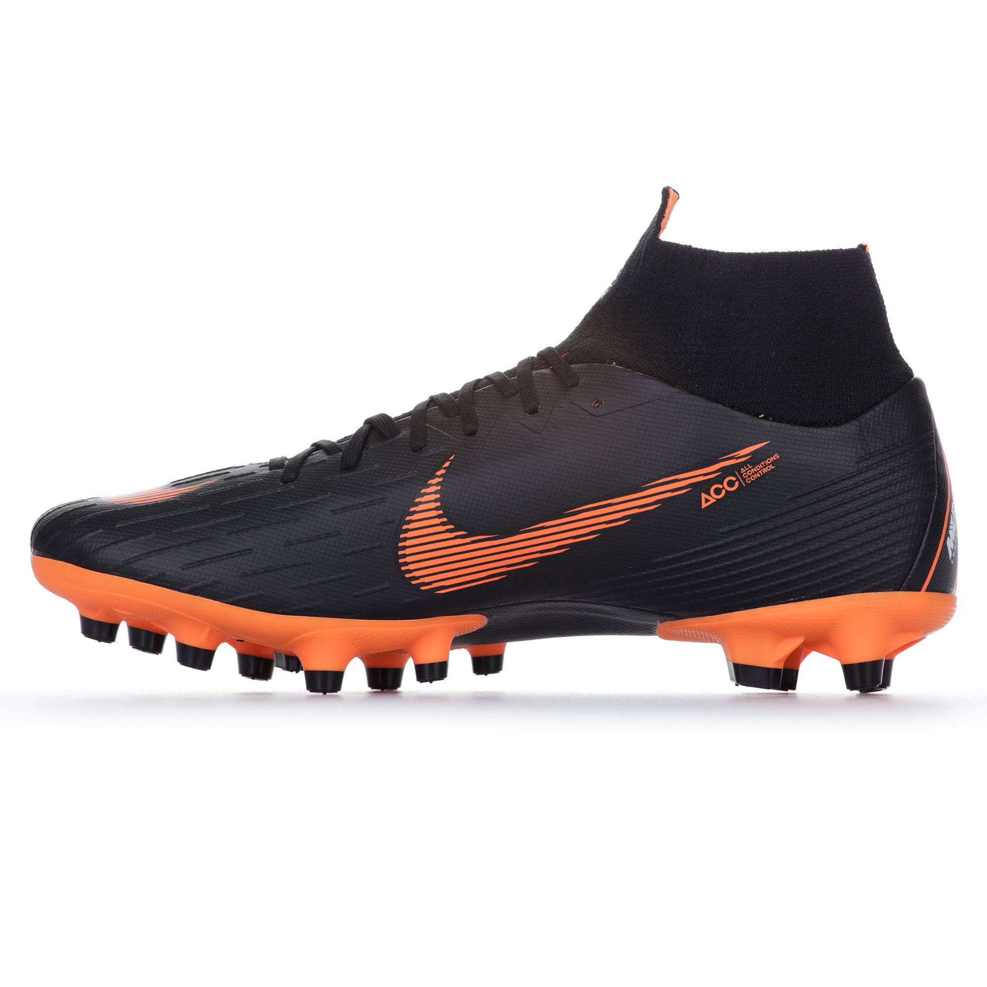 Botas de Fútbol Mercurial Superfly VI Pro AG-Pro Negro - Fútbol Factory