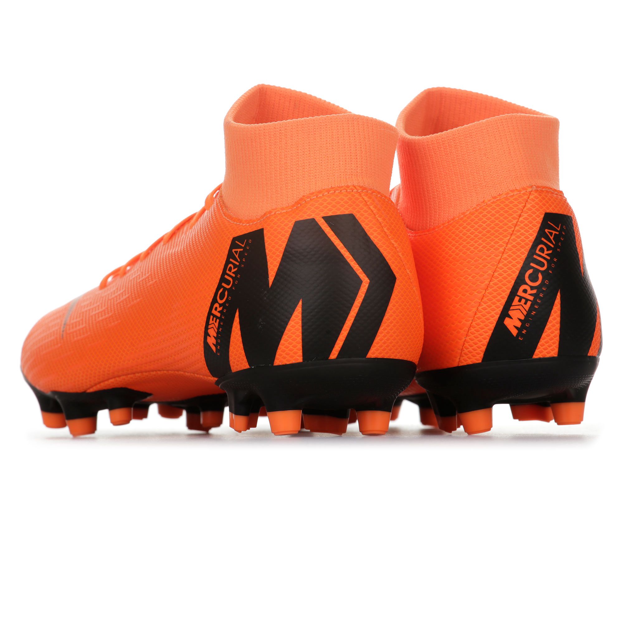 Botas de Futbol Mercurial Superfly VI Academy MG Naranja