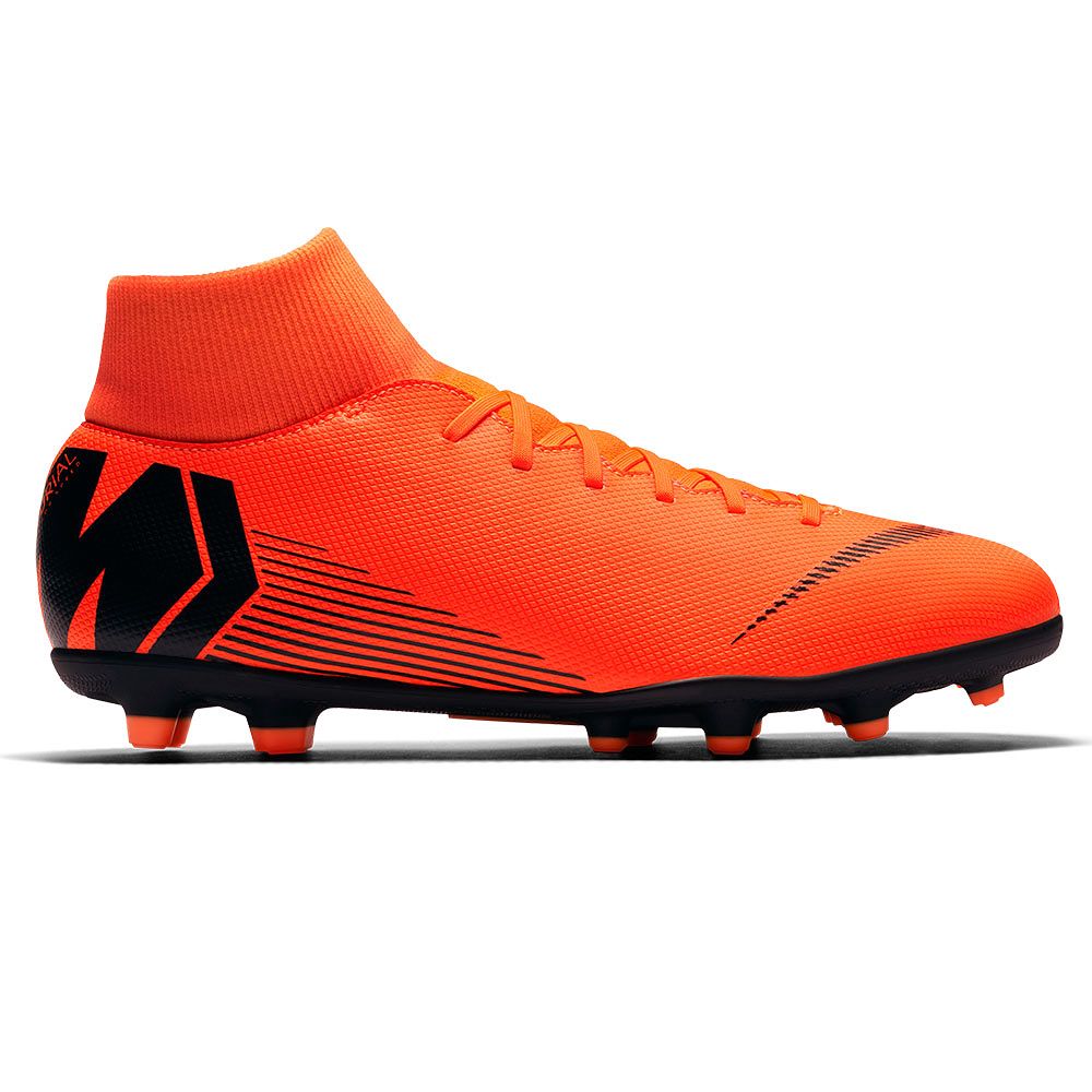 Botas de Fútbol Mercurial Superfly VI Club MG Naranja - Fútbol Factory