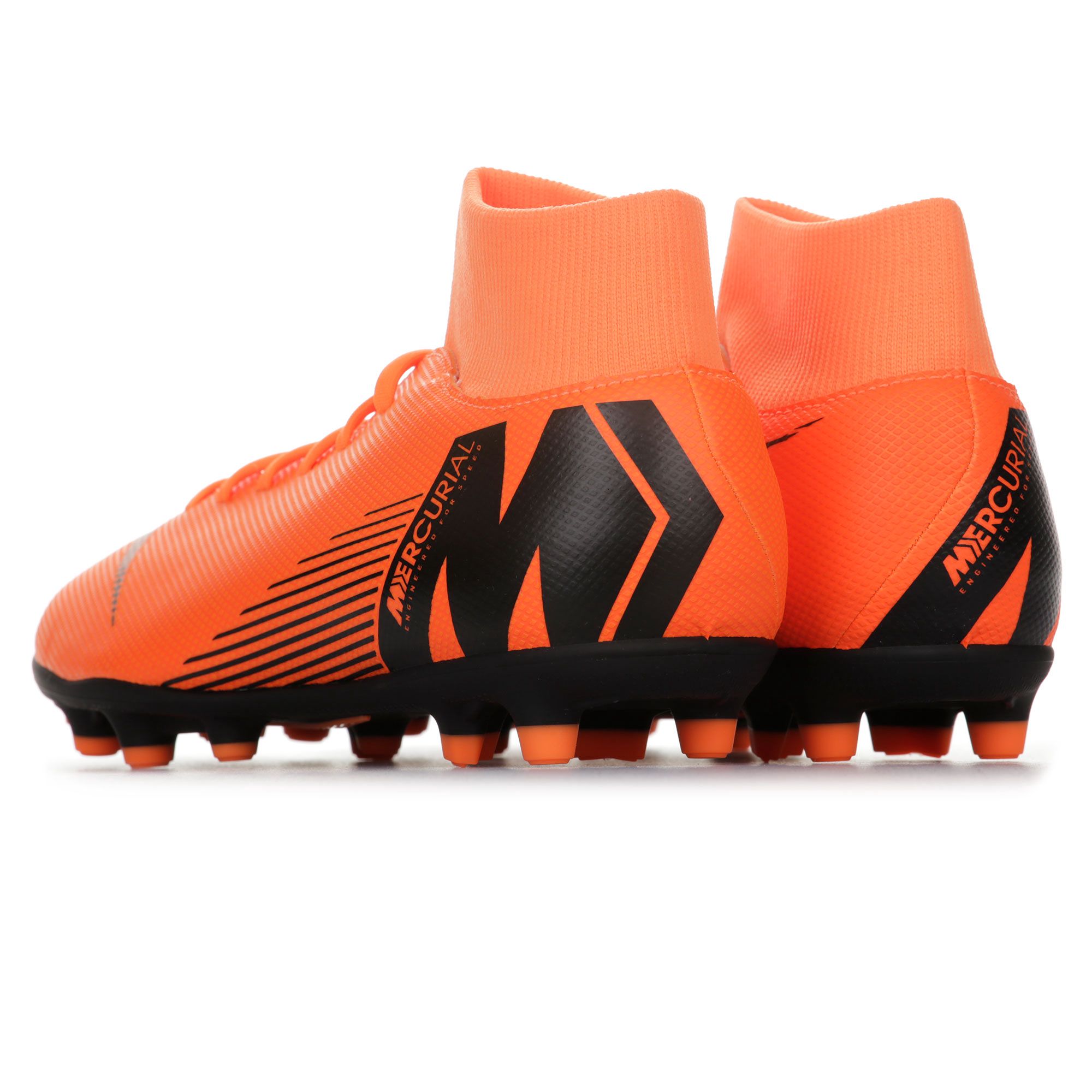 Botas de Fútbol Mercurial Superfly VI Club MG Naranja - Fútbol Factory