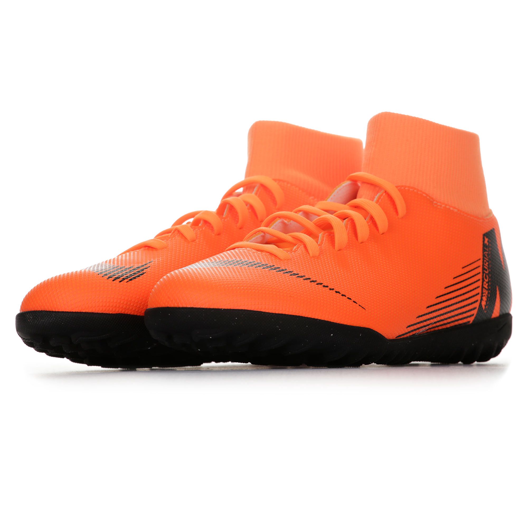 Botas de Fútbol Mercurial SuperflyX VI Club Multitaco Naranja - Fútbol Factory