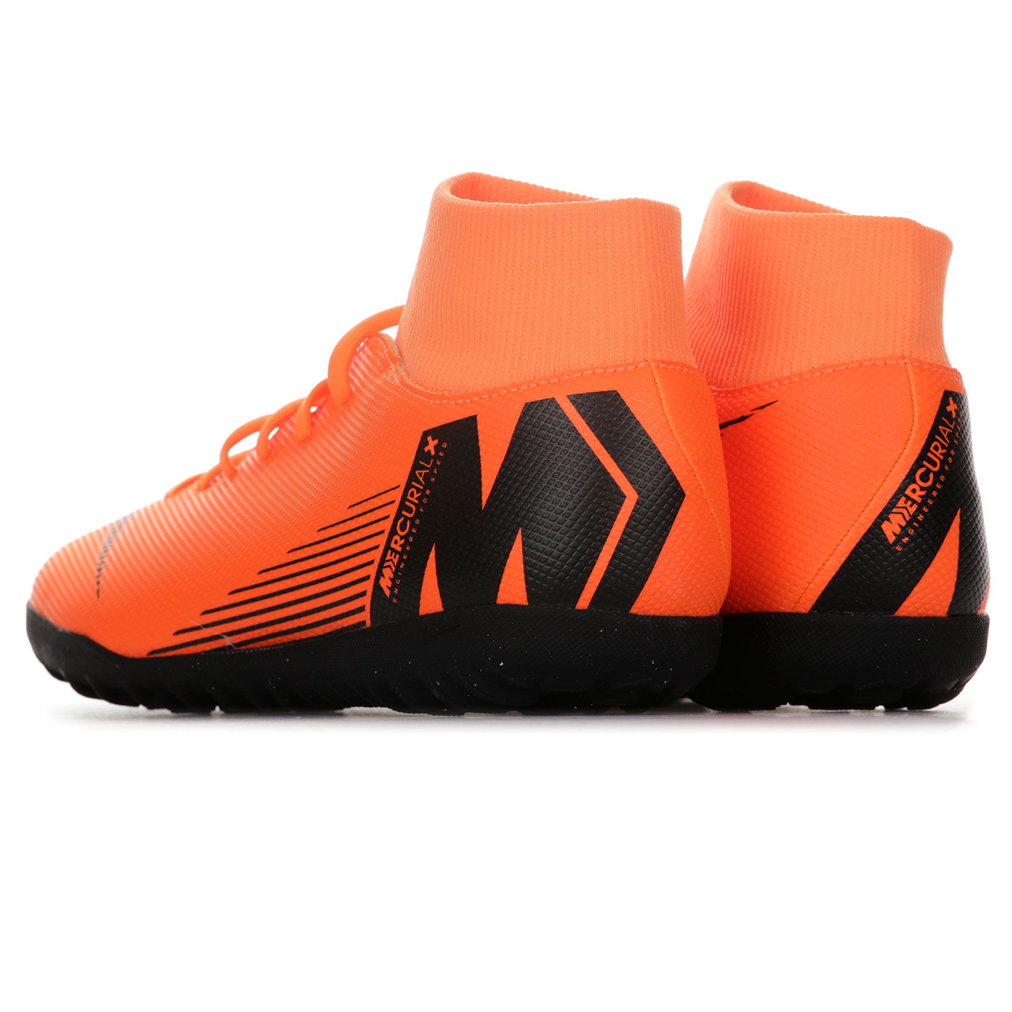 Botas de Fútbol Mercurial SuperflyX VI Club Multitaco Naranja - Fútbol Factory