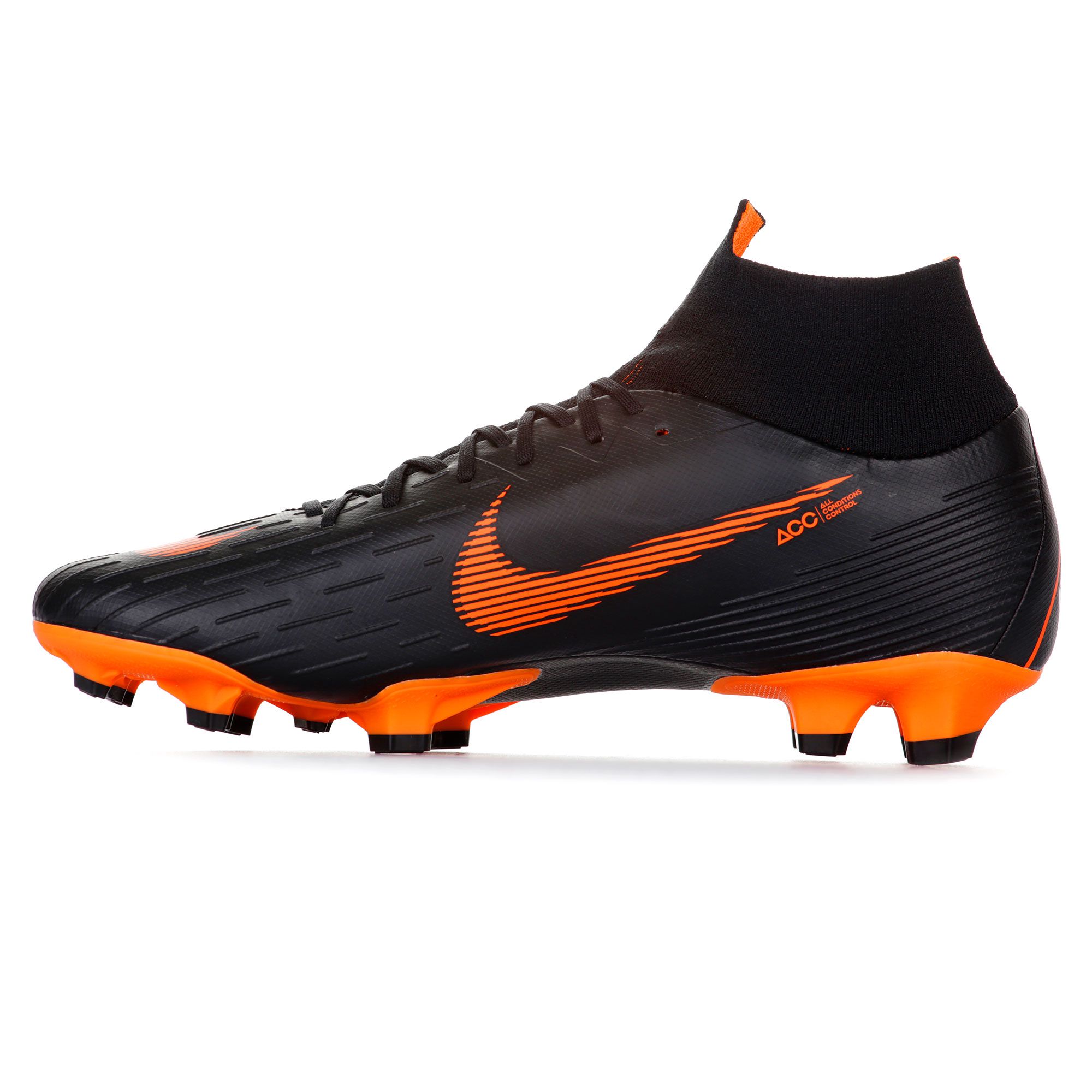 Botas de Fútbol Mercurial Superfly VI Pro FG Negro - Fútbol Factory