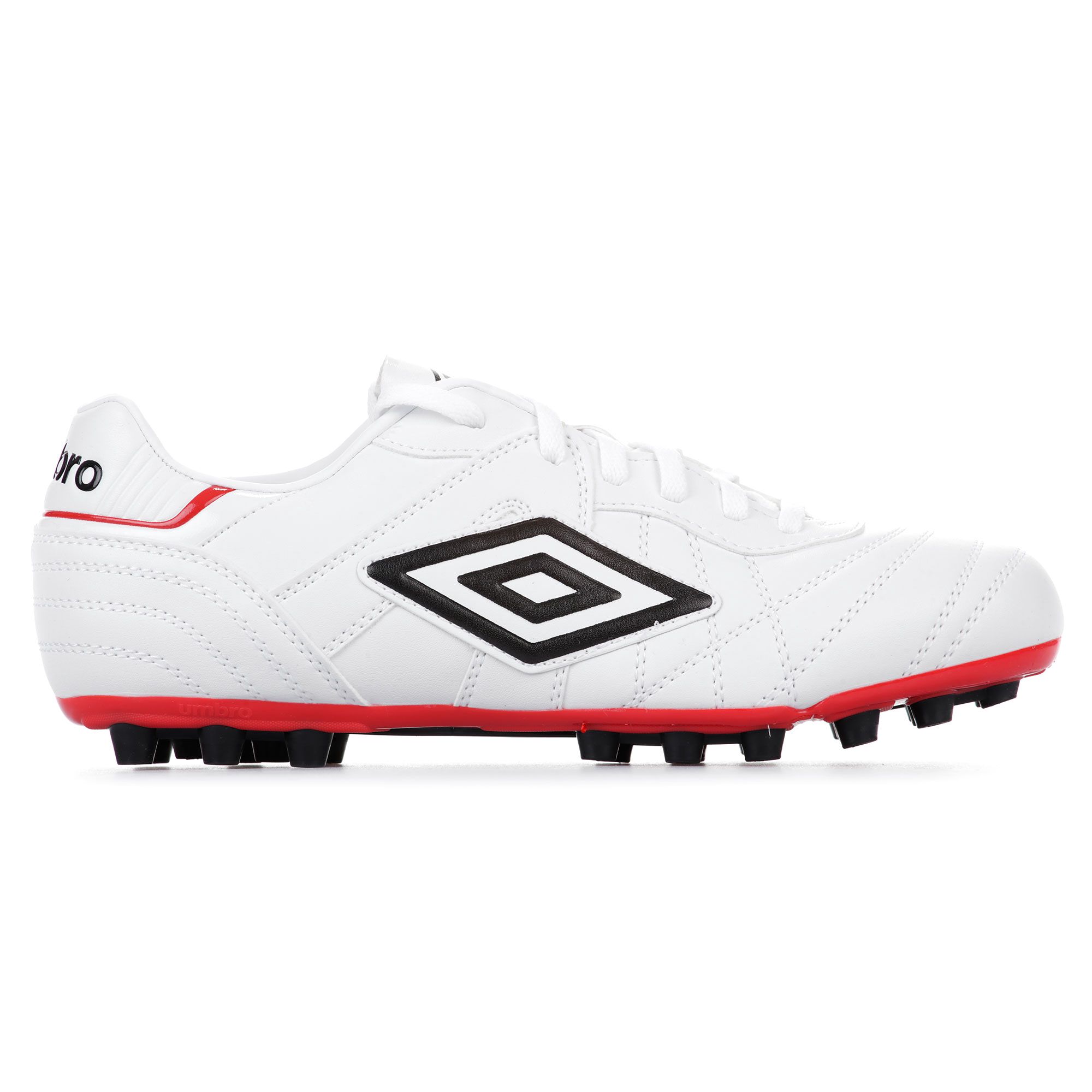 Botas de Fútbol Speciali Eternal Club AG Blanco Rojo - Fútbol Factory