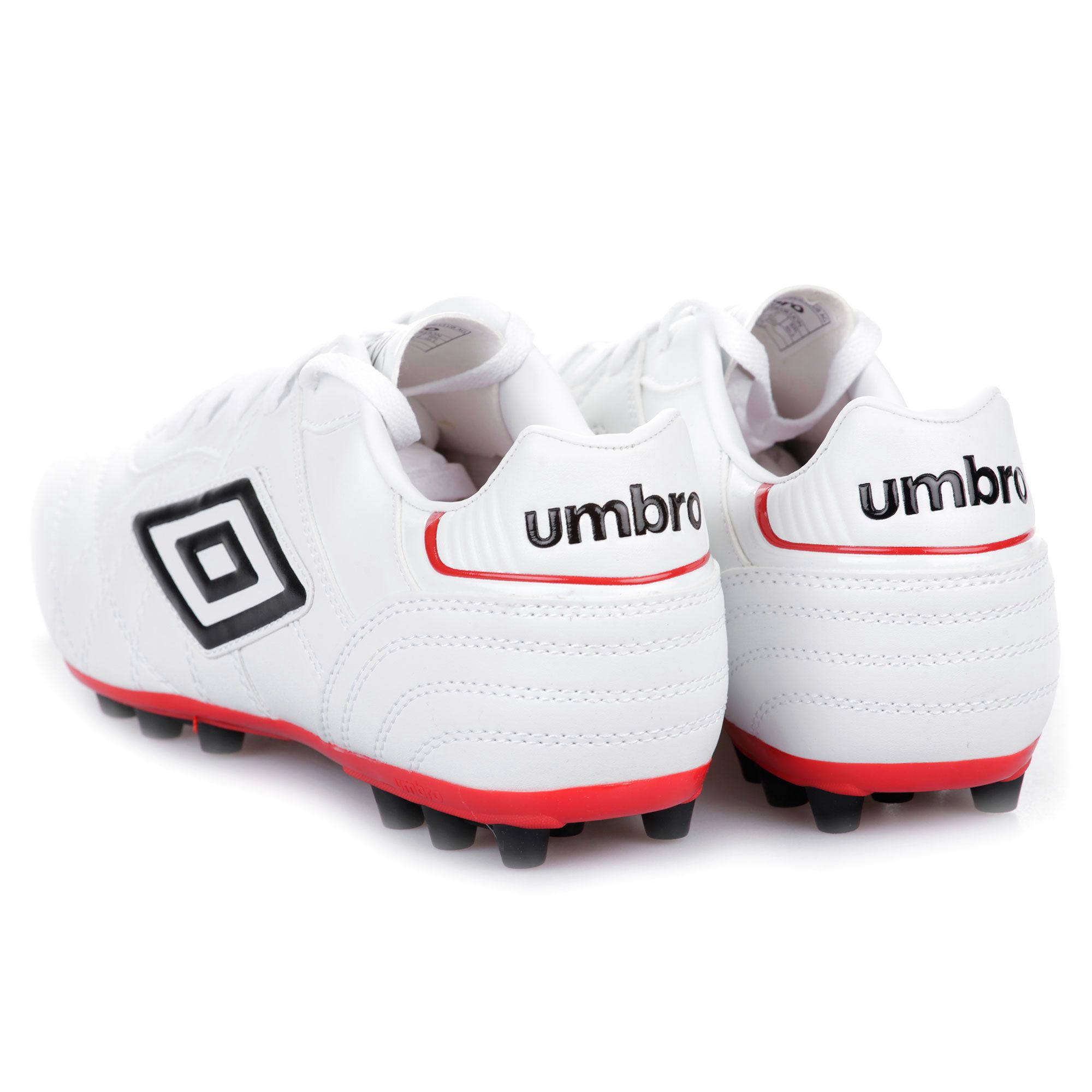 Botas de Fútbol Speciali Eternal Club AG Blanco Rojo - Fútbol Factory