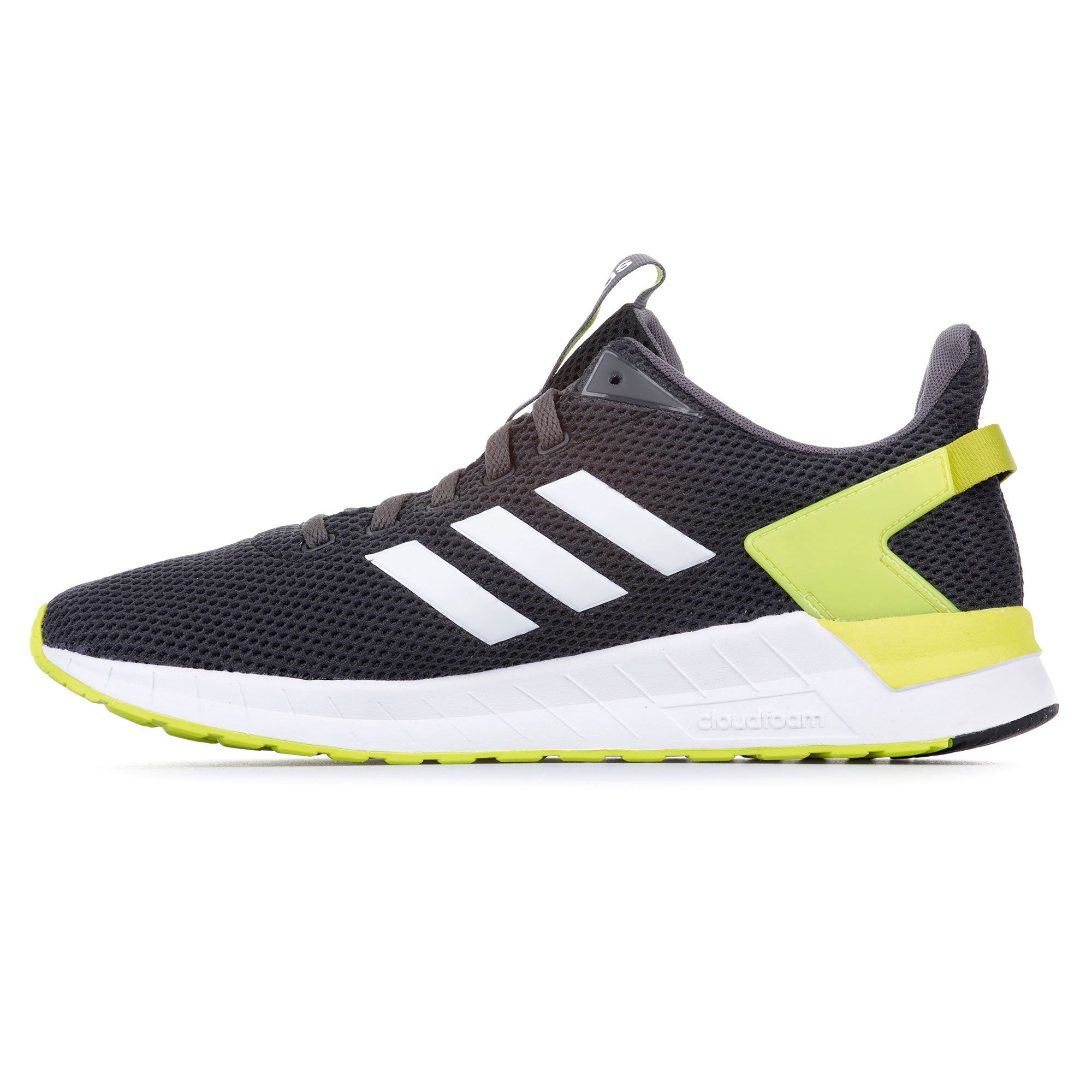 Zapatillas de Running Questar Ride Negro Amarillo - Fútbol Factory