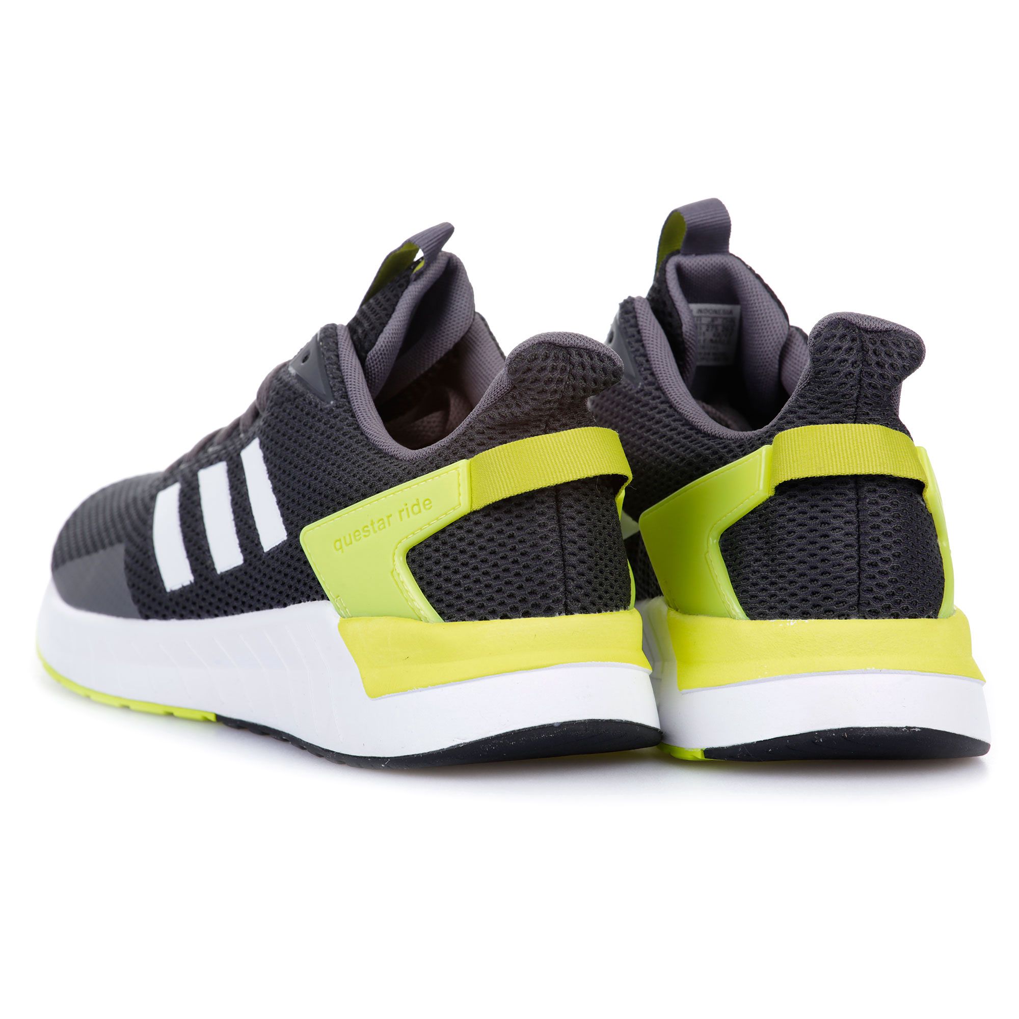 Zapatillas de Running Questar Ride Negro Amarillo - Fútbol Factory