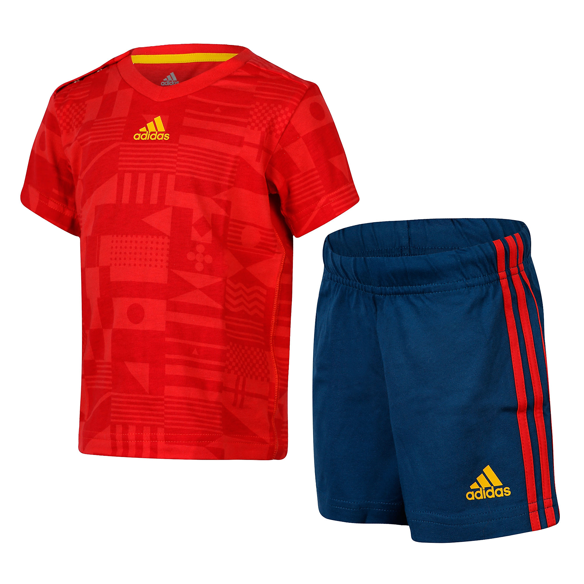 Conjunto España Bebé Rojo Azul - Fútbol Factory