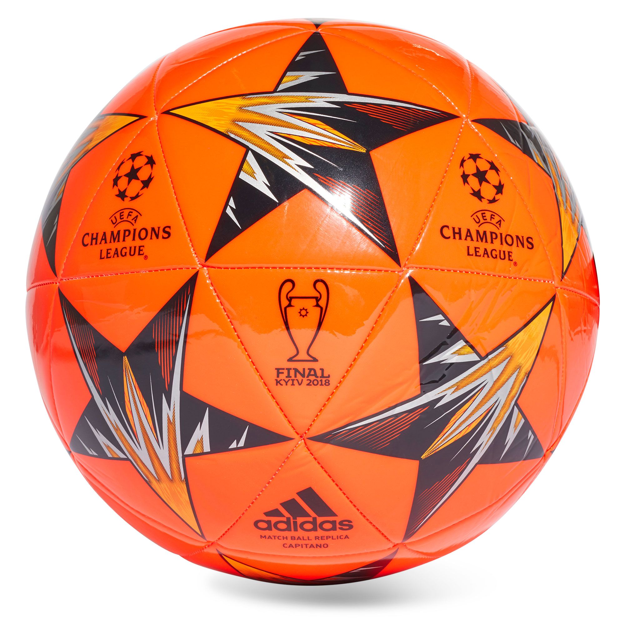 Balón de Fútbol Capitano UCL 2017/2018 Rojo