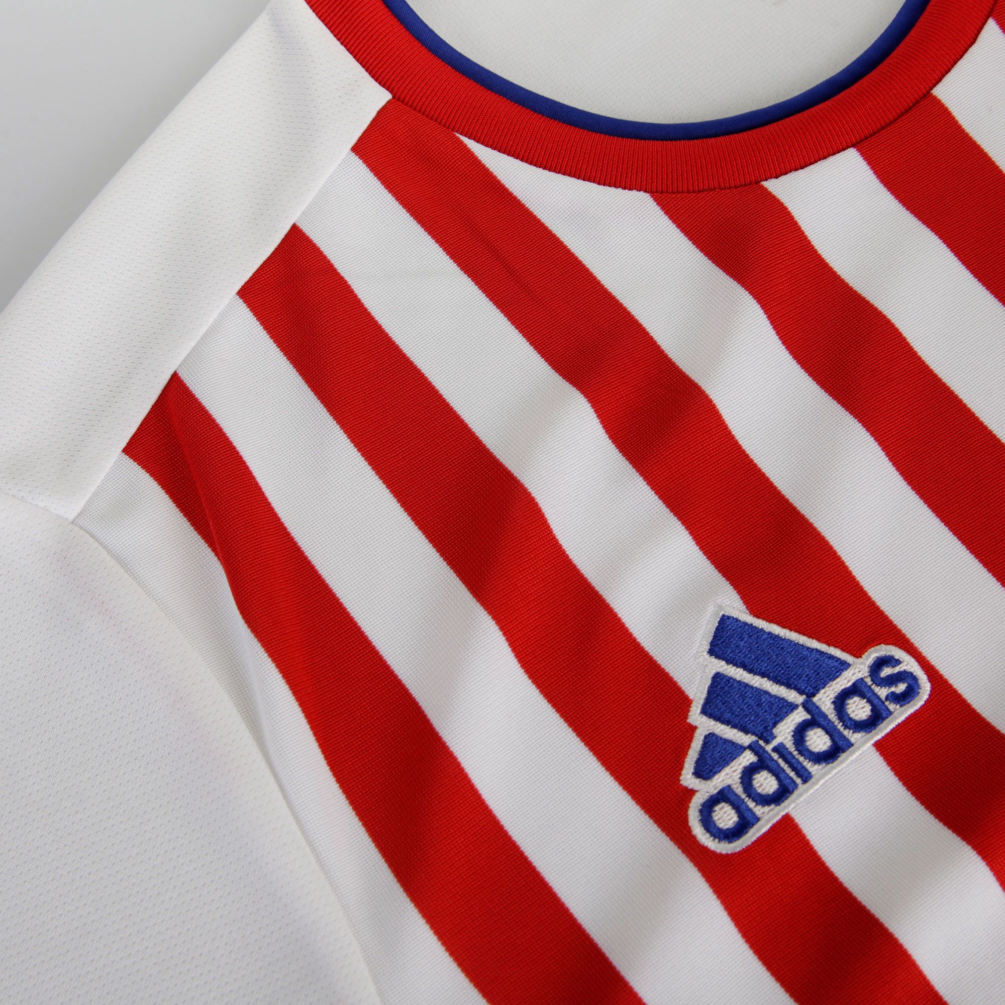 Camiseta 1ª Paraguay 2018 Blanco Rojo - Fútbol Factory