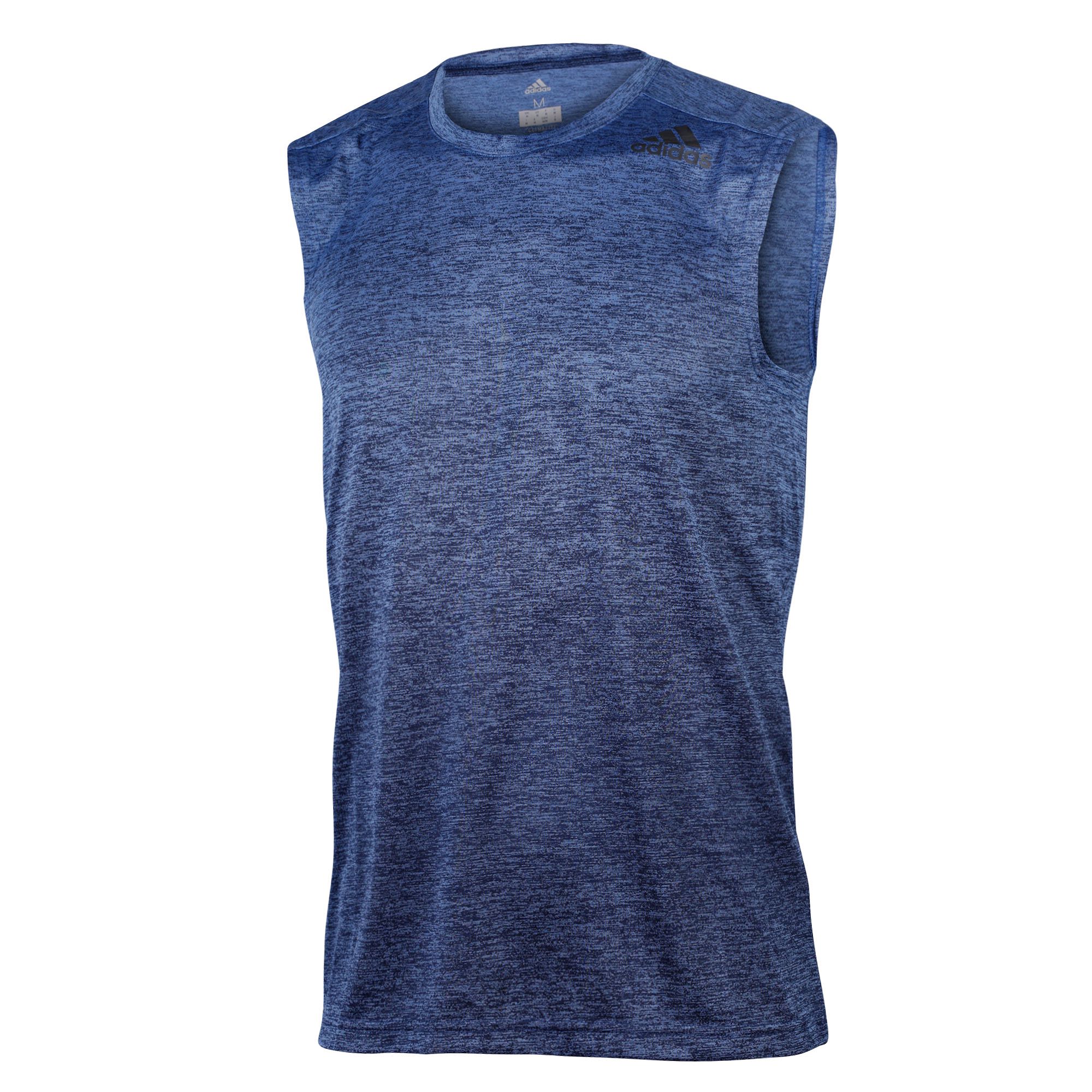 Camiseta de Training Gradient Melange Sin Mangas Azul - Fútbol Factory