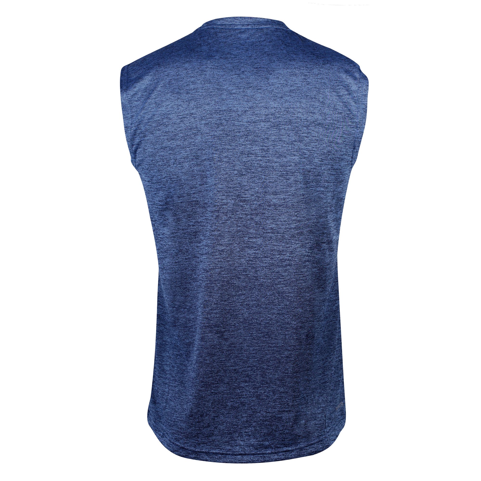 Camiseta de Training Gradient Melange Sin Mangas Azul - Fútbol Factory