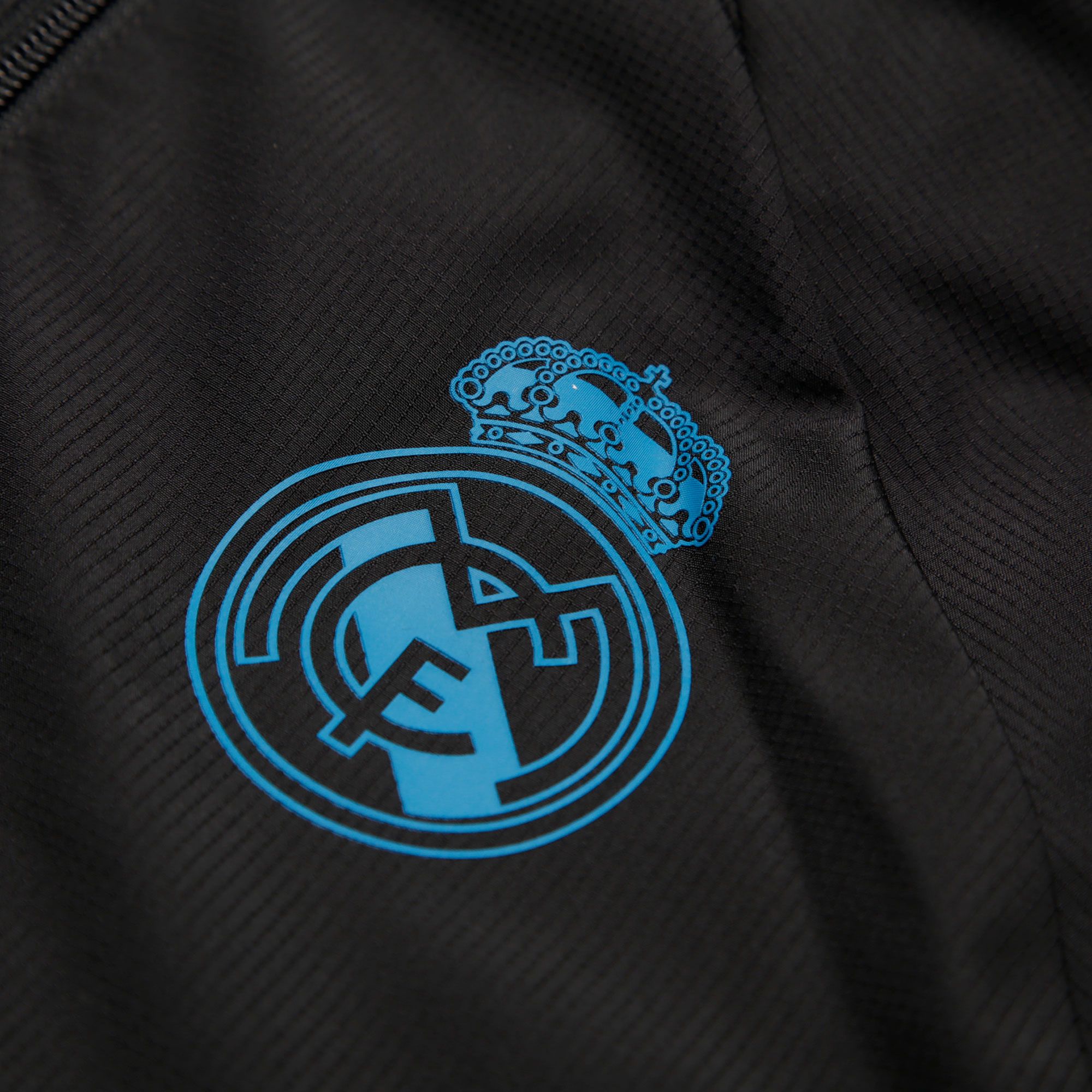Chaqueta Pre-Match Real Madrid 2017/2018 Junior Azul Negro - Fútbol Factory
