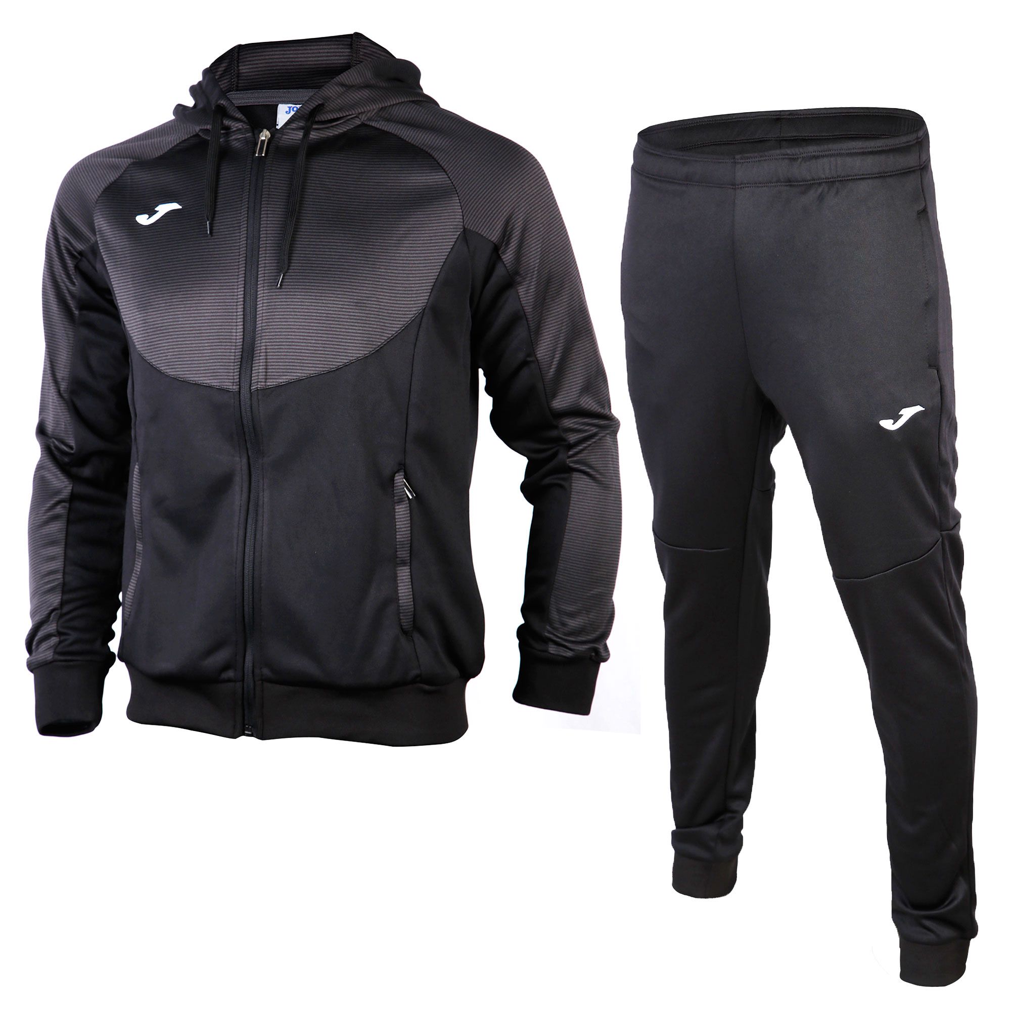 Chándal de Training Essential Negro Gris - Fútbol Factory