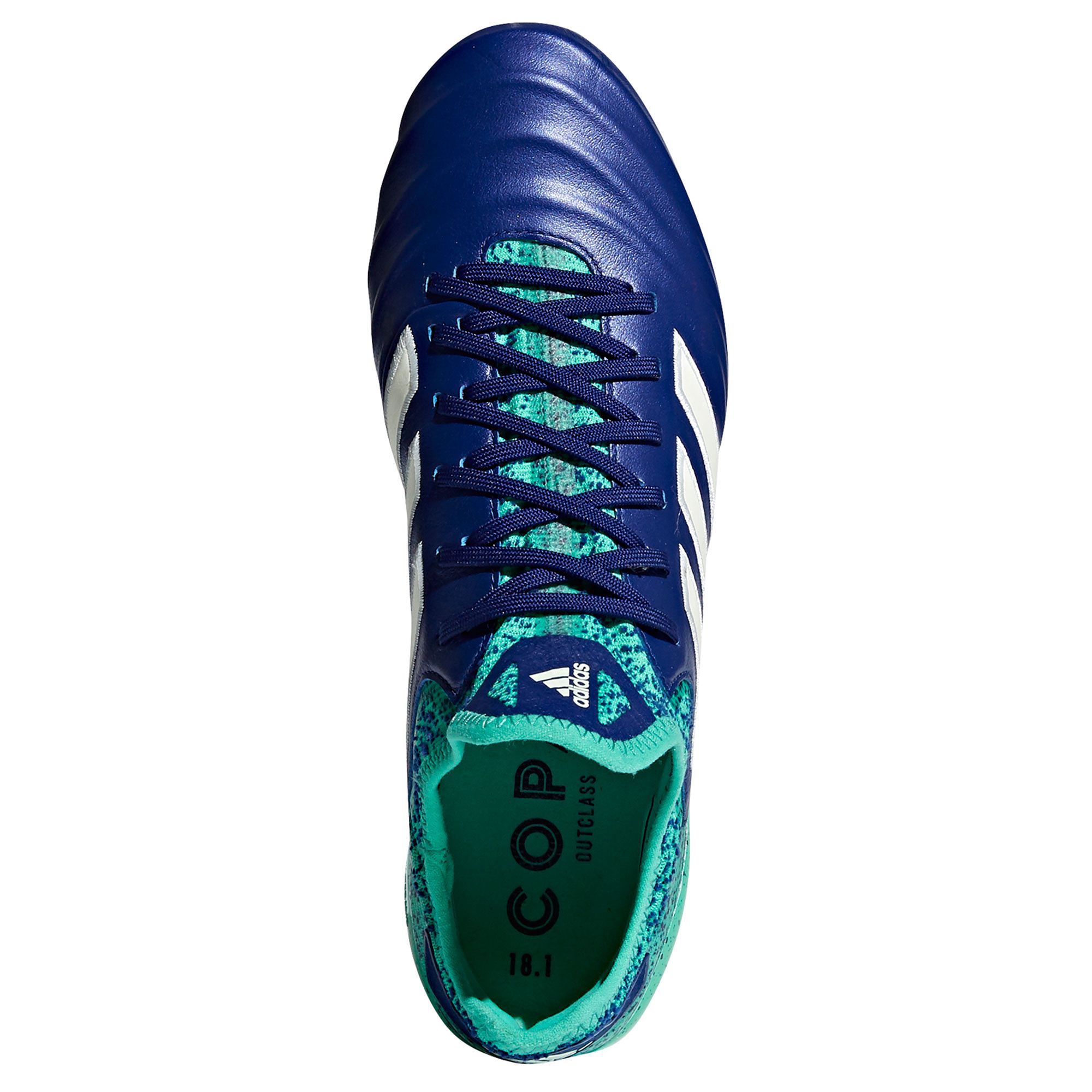Botas de Fútbol Copa 18.1 FG Azul Turquesa - Fútbol Factory