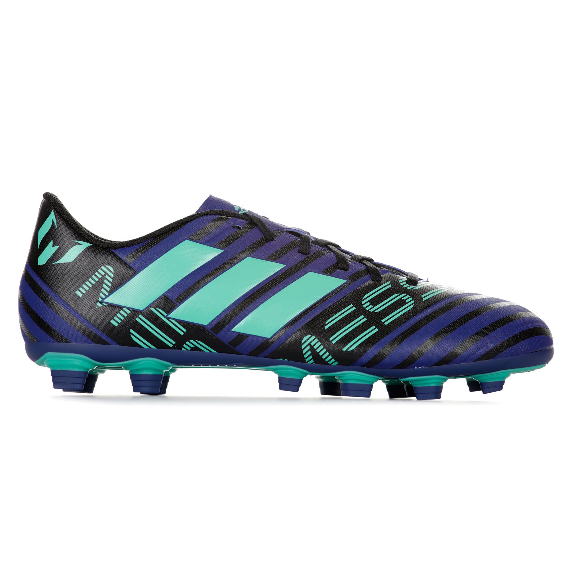 Botas de Fútbol Nemeziz Messi 17.4 FxG Azul Verde - Fútbol Factory