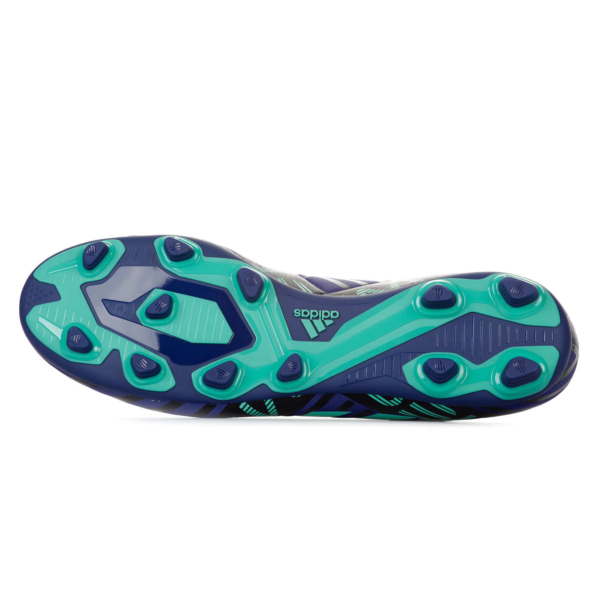Botas de Fútbol Nemeziz Messi 17.4 FxG Azul Verde - Fútbol Factory