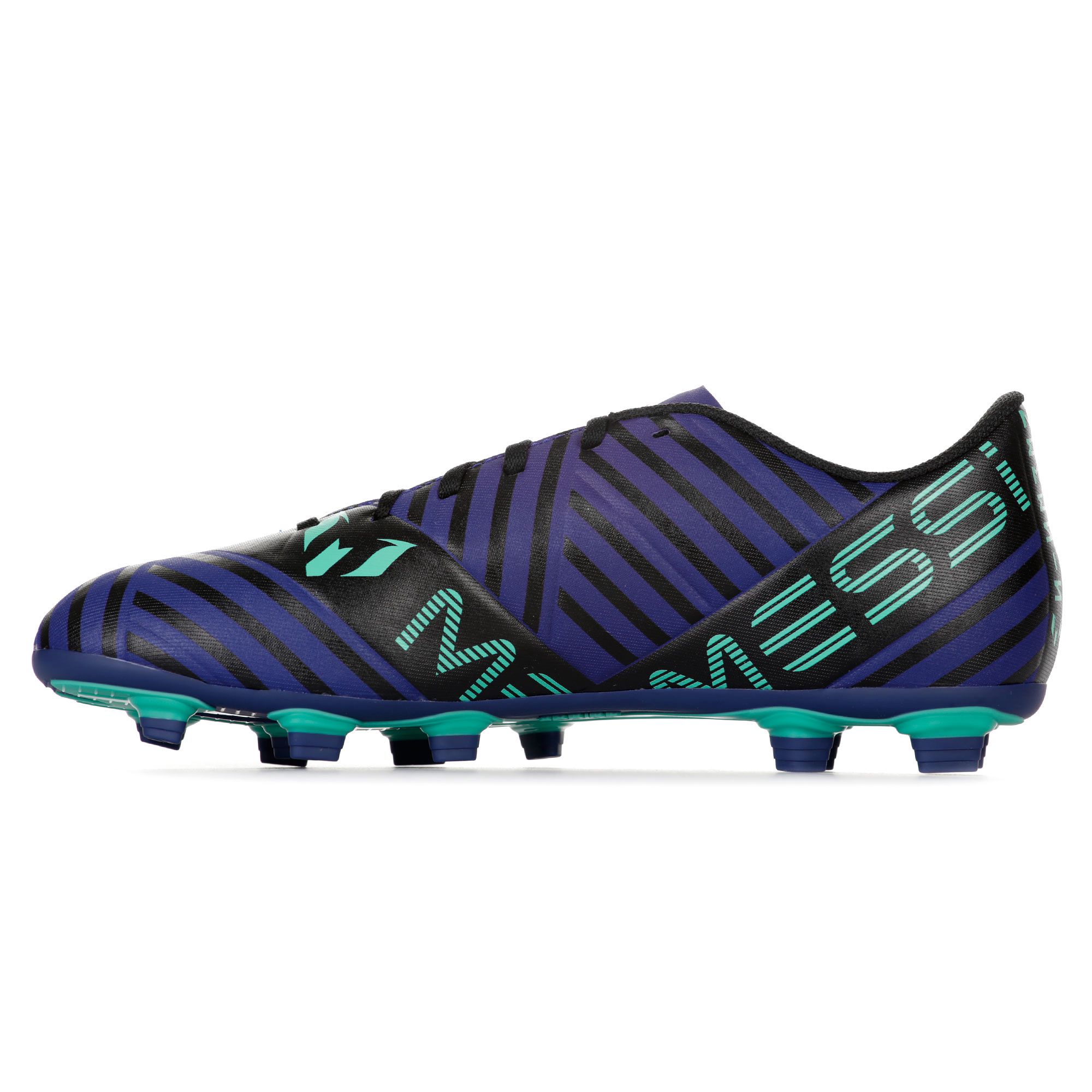 Botas de Fútbol Nemeziz Messi 17.4 FxG Azul Verde - Fútbol Factory