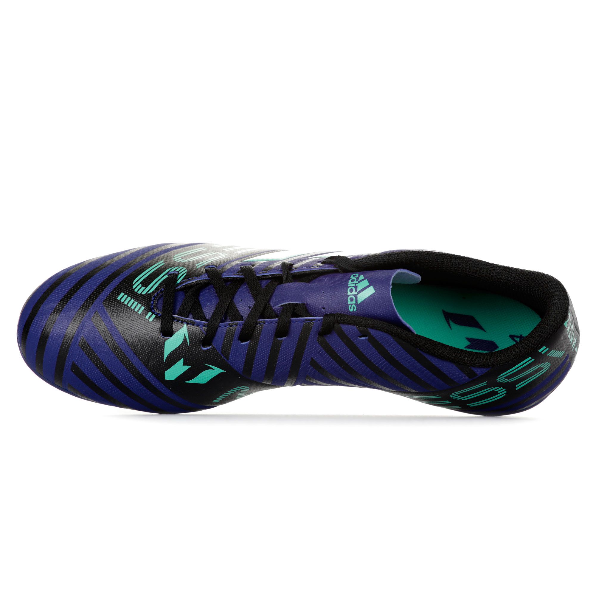 Botas de Fútbol Nemeziz Messi 17.4 FxG Azul Verde - Fútbol Factory