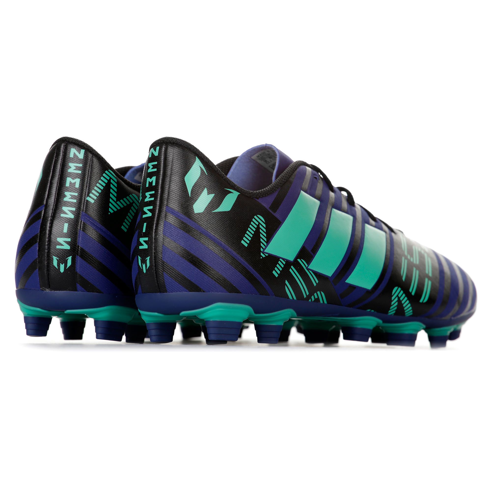 Botas de Fútbol Nemeziz Messi 17.4 FxG Azul Verde - Fútbol Factory