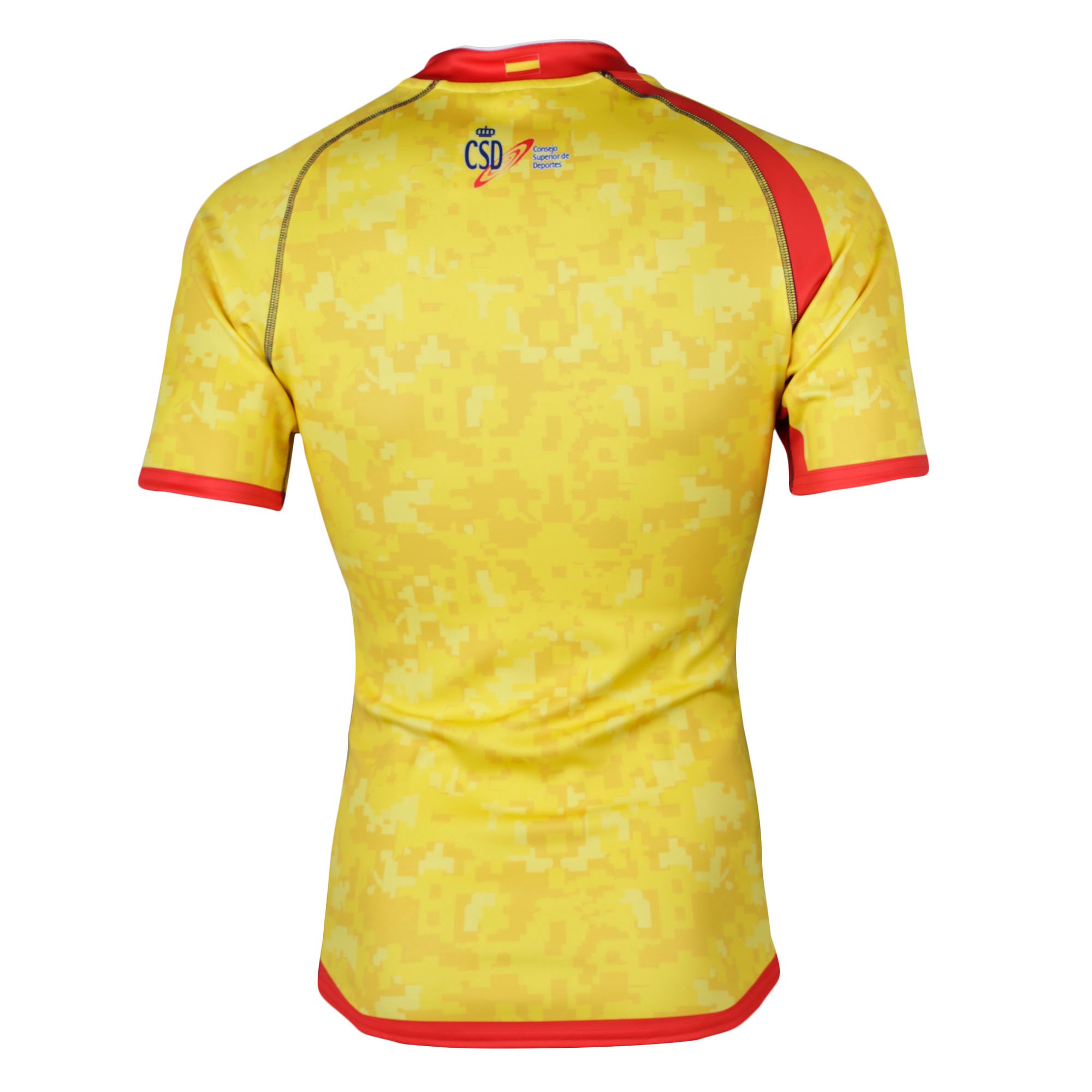 Camiseta de España Rugby Amarillo - Fútbol Factory