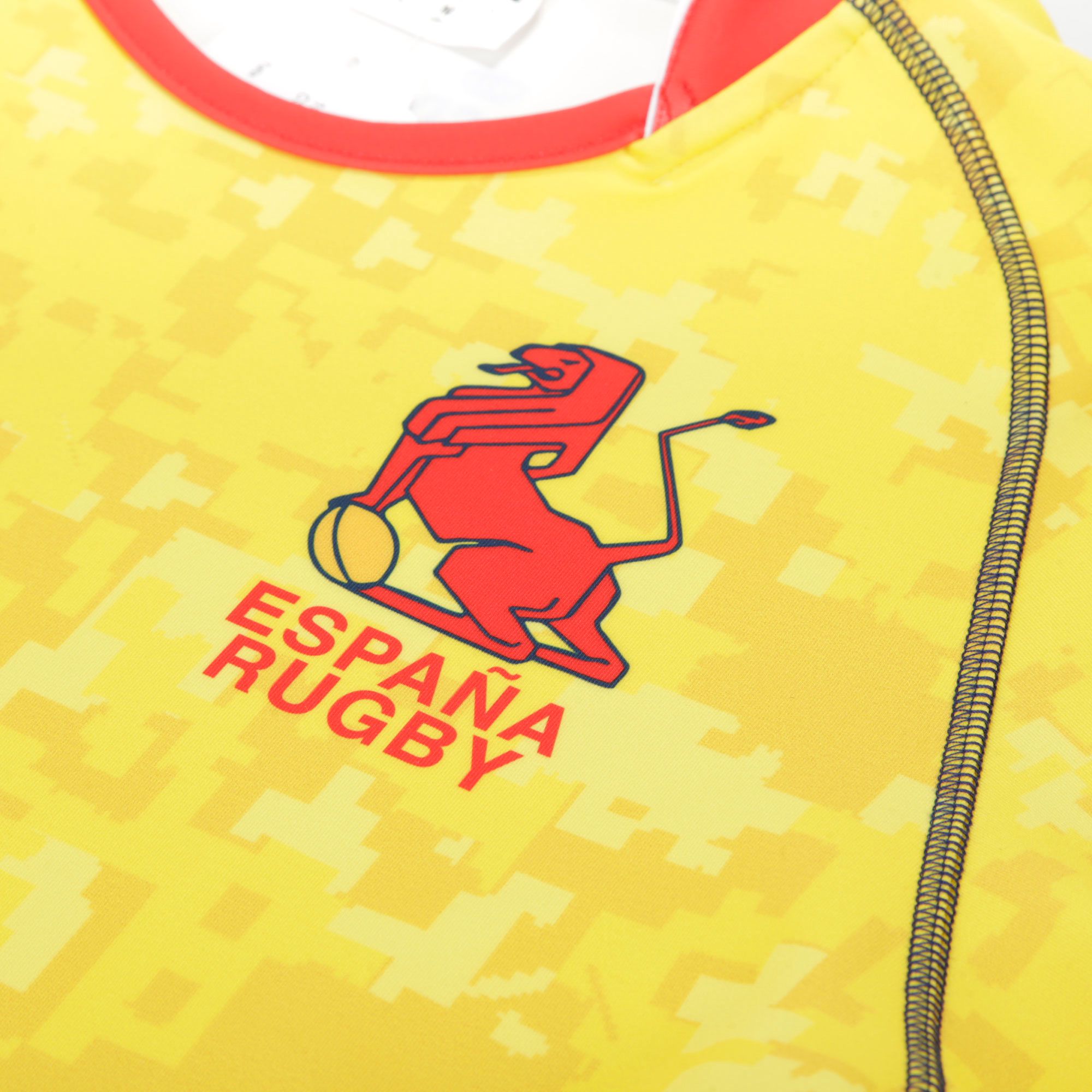 Camiseta de España Rugby Amarillo - Fútbol Factory