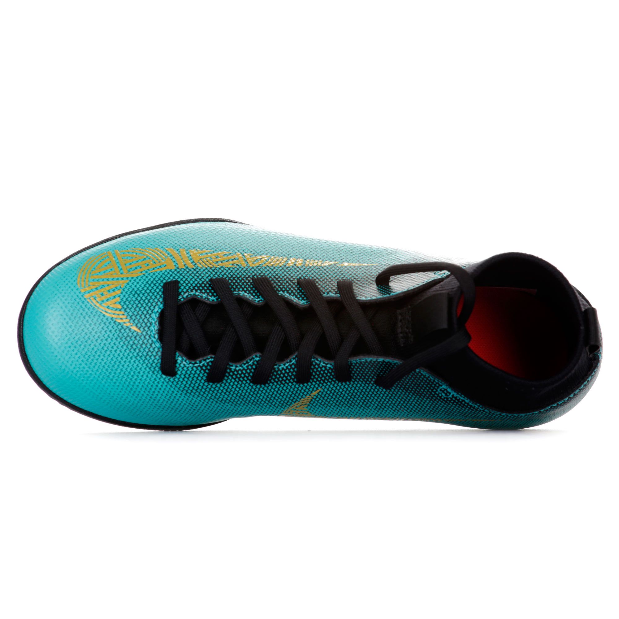 Zapatillas de Fútbol Sala Mercurial CR7 CR7 SuperflyX VI Club IC Junior Verde - Fútbol Factory