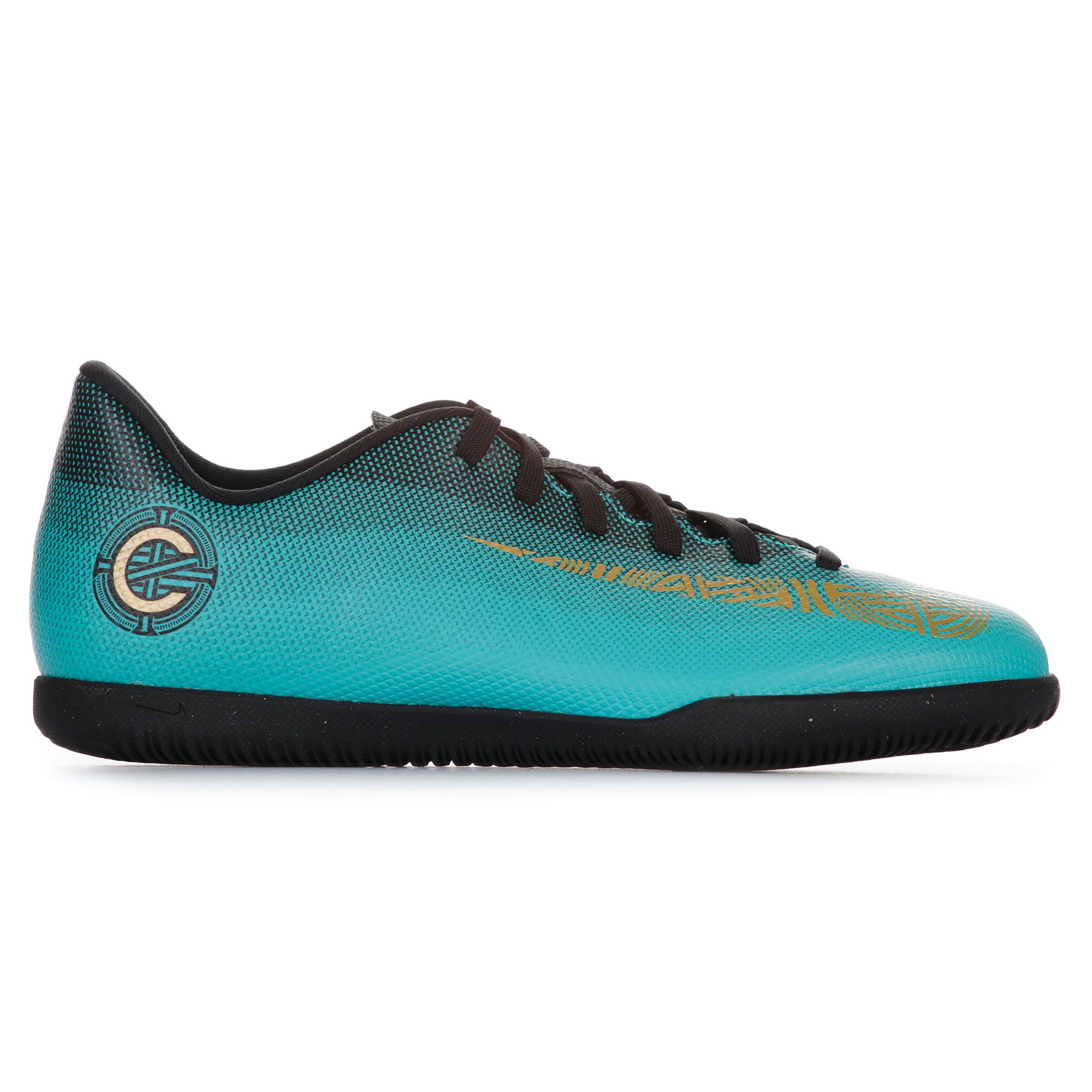 Zapatillas de Fútbol Sala Mercurial CR7 VaporX XII Club IC Junior Verde - Fútbol Factory