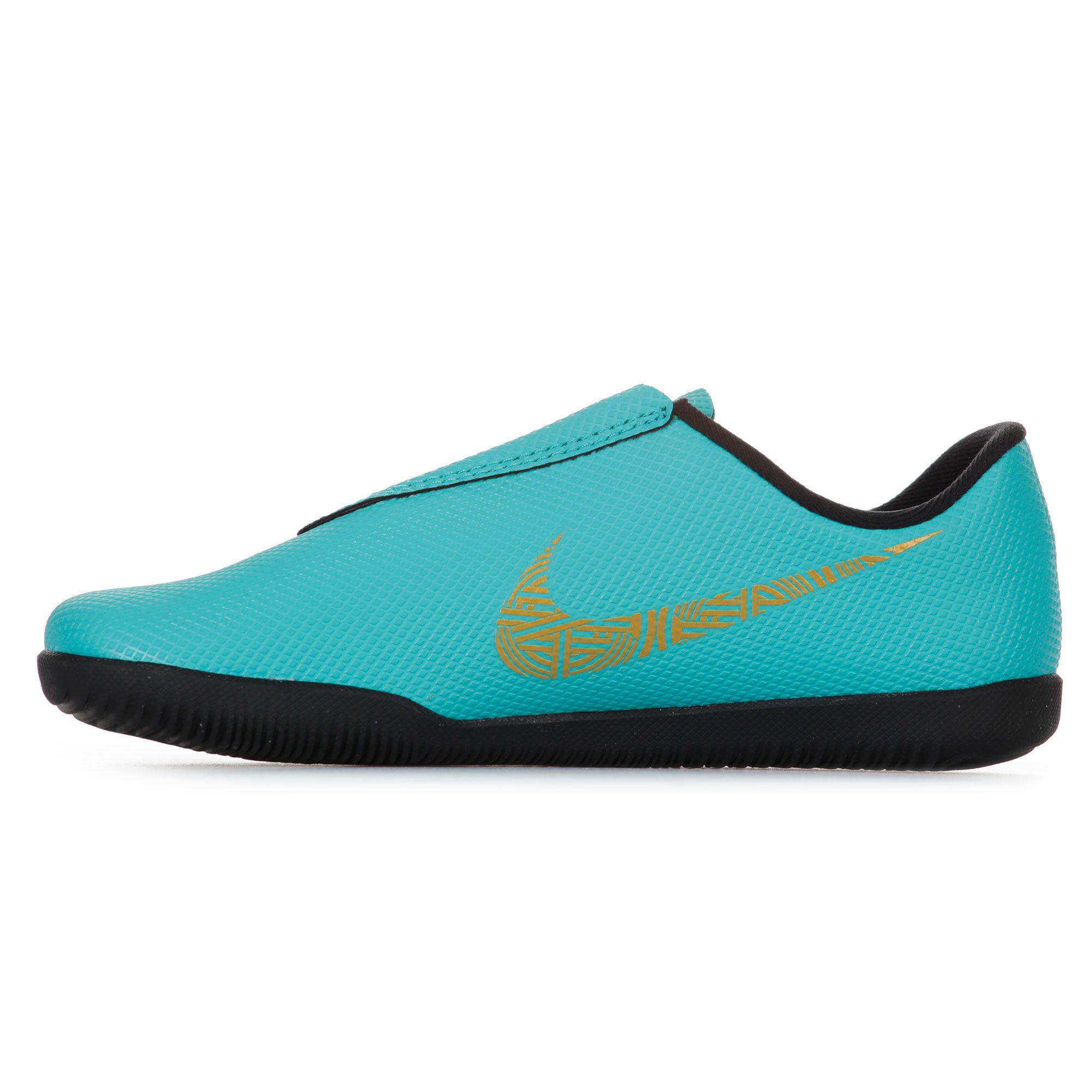 Zapatillas de Fútbol Sala Mercurial CR7 VaporX XII Club IC Velcro Junior Verde - Fútbol Factory