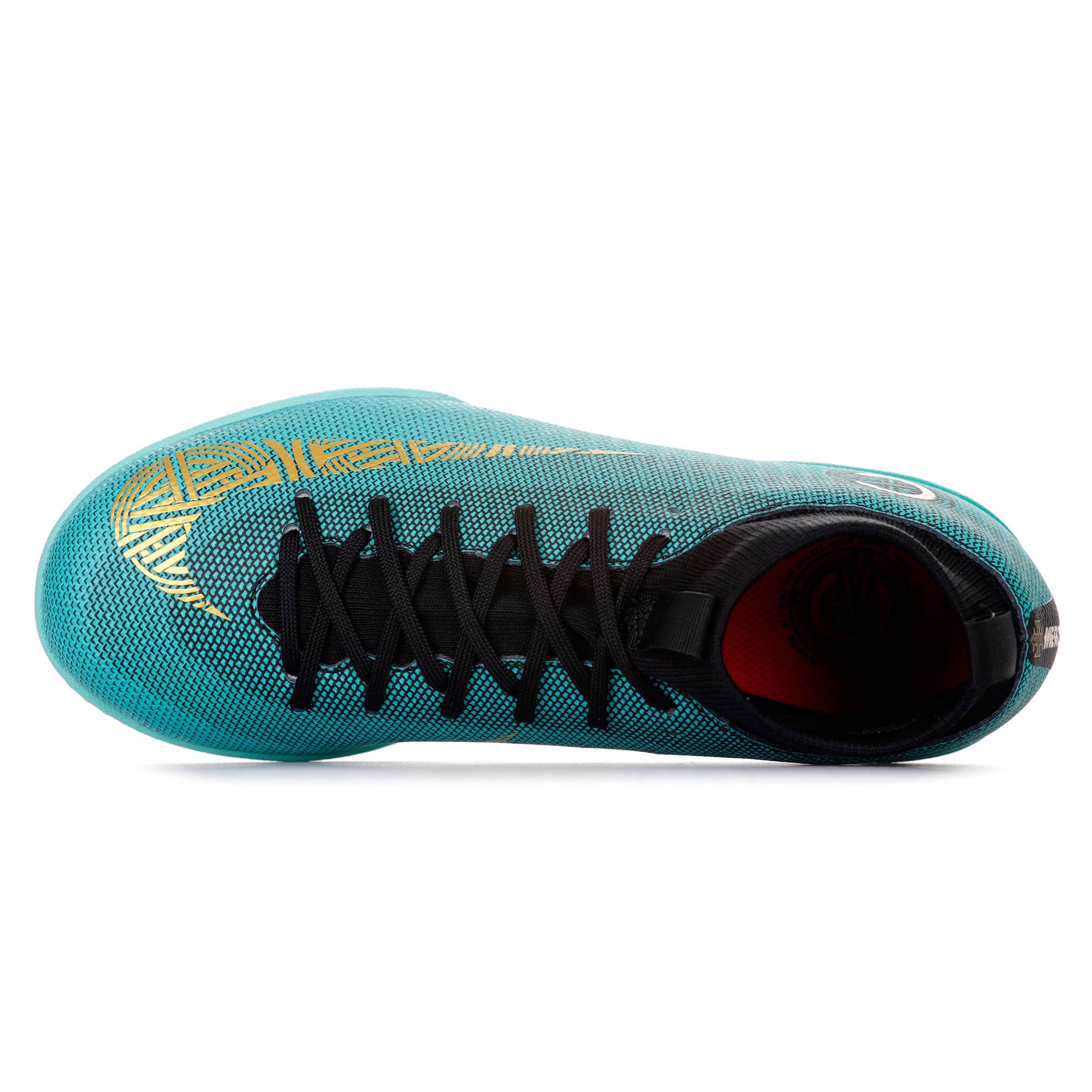 Zapatillas de Fútbol Sala Mercurial CR7 SuperflyX VI Academy IC Junior Verde - Fútbol Factory