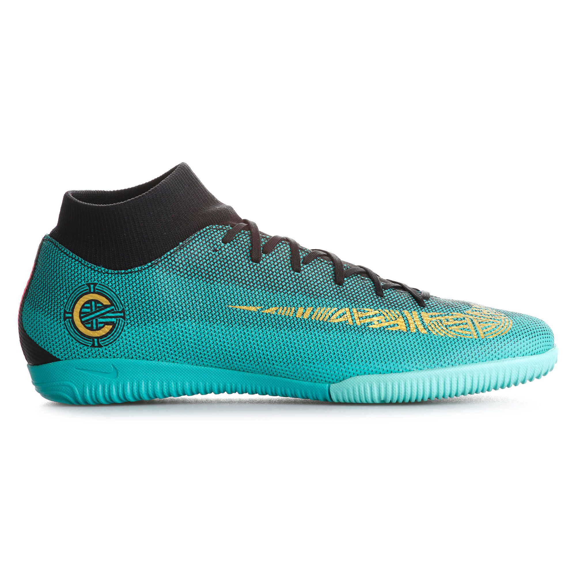 Zapatillas de Futbol Sala Mercurial CR7 SuperflyX VI Academy IC Verde