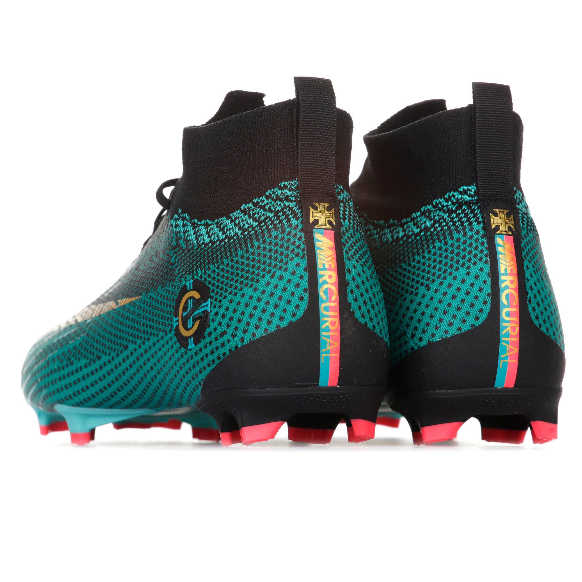 Botas de Futbol Mercurial CR7 Superfly 360 Elite FG Junior Verde