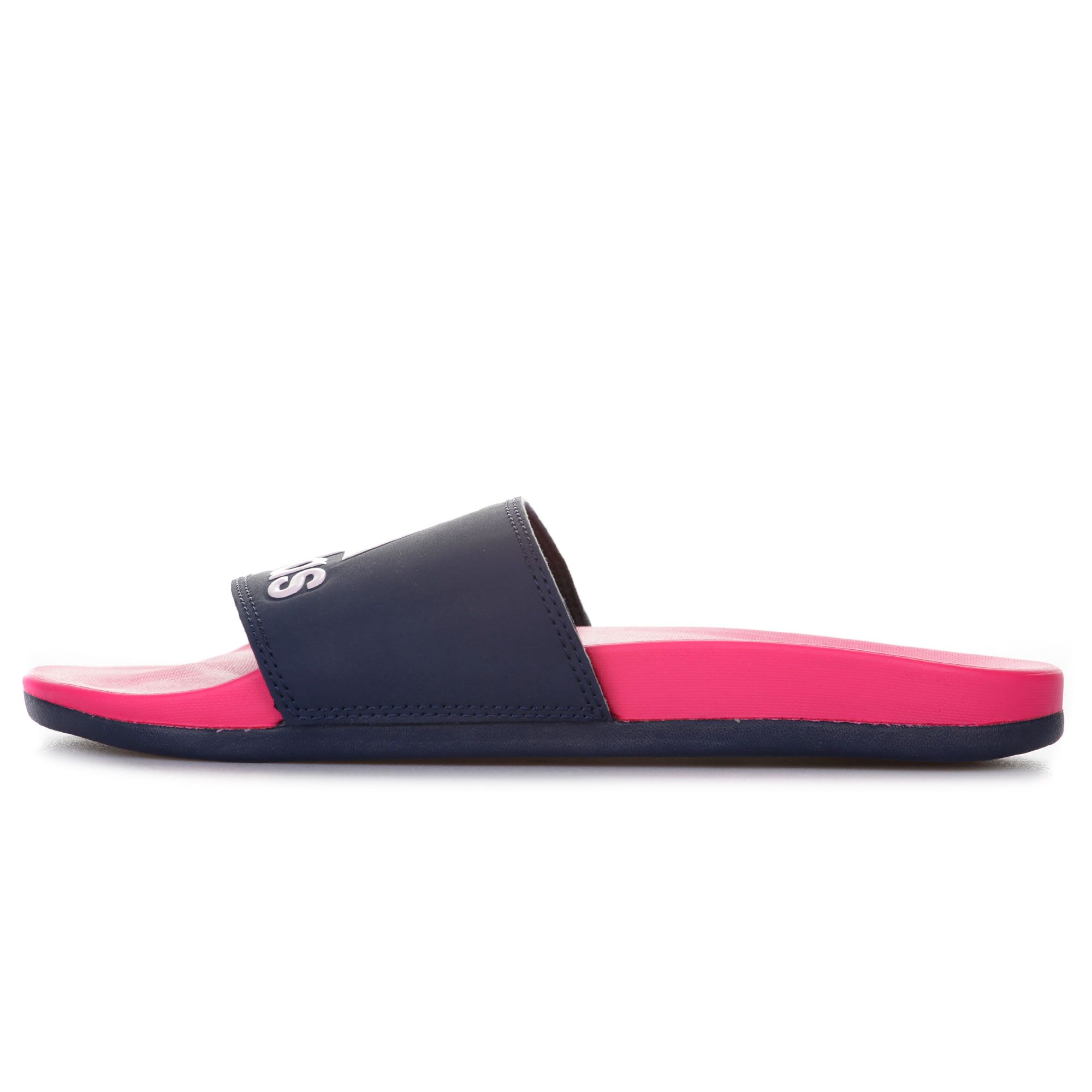 Chanclas Adilette Cloudfoam Plus Logo Mujer Rosa - Fútbol Factory