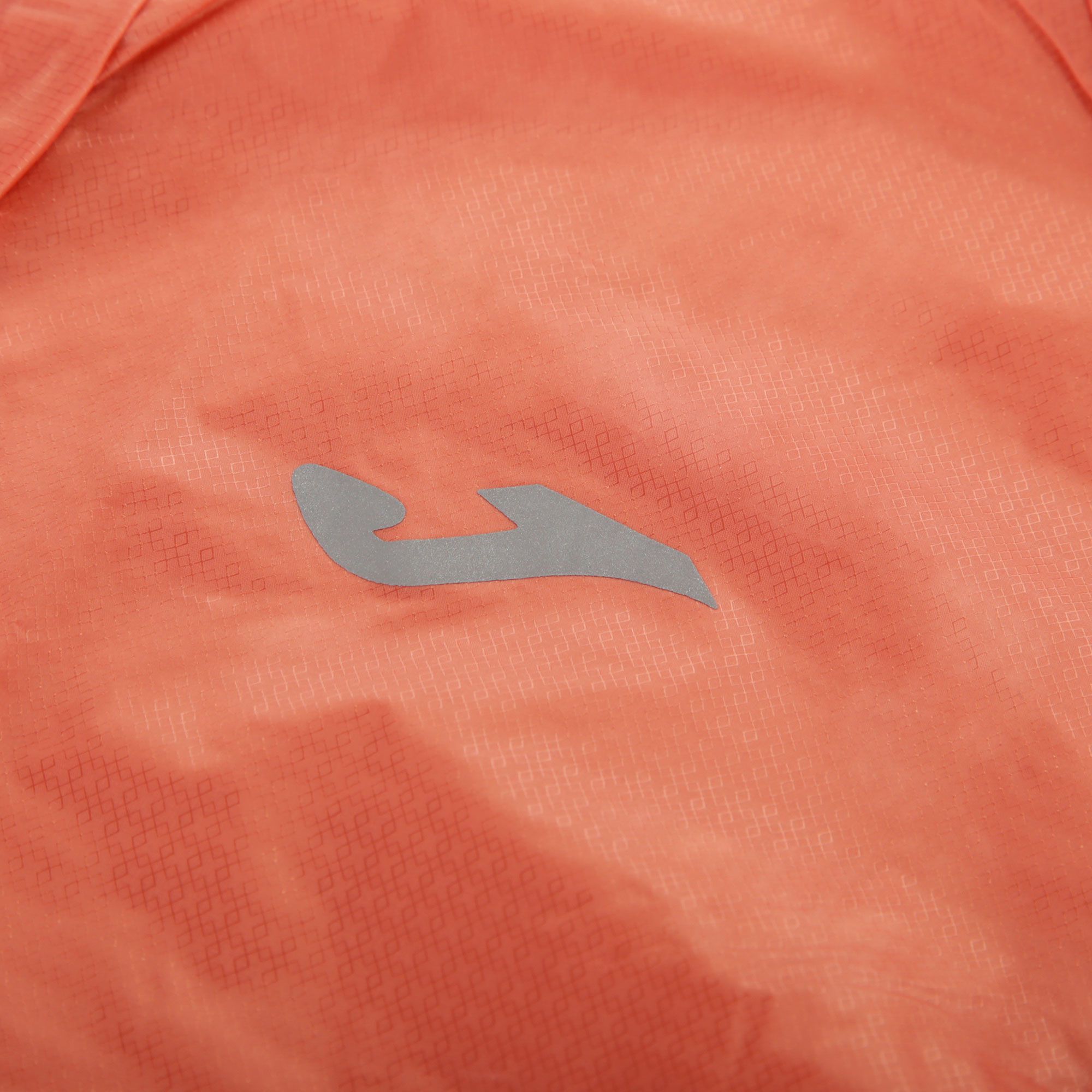 Chubasquero de Running Tropical Mujer Naranja - Fútbol Factory