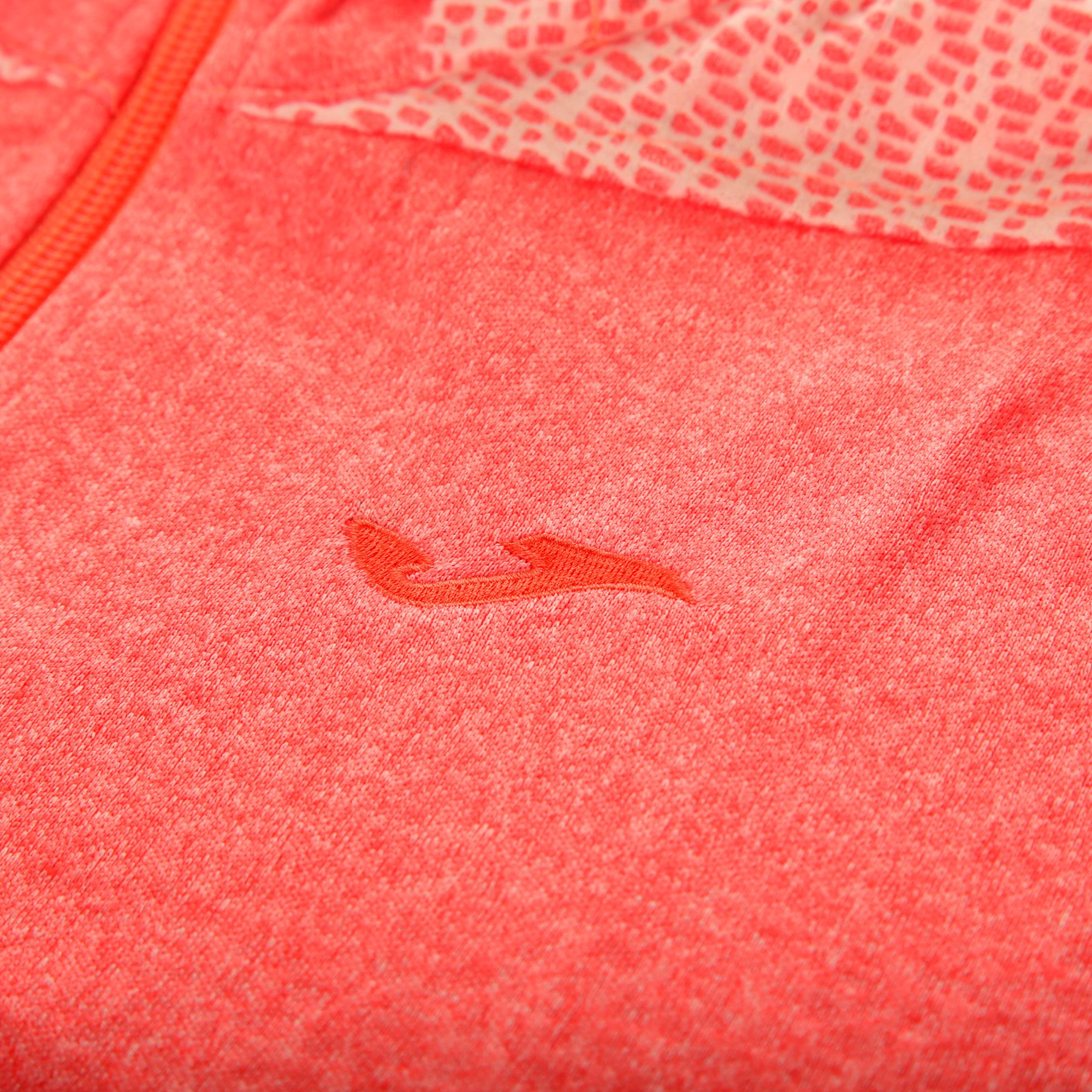 Chaqueta con Capucha de Tenis y Padel Bella Mujer Coral - Fútbol Factory