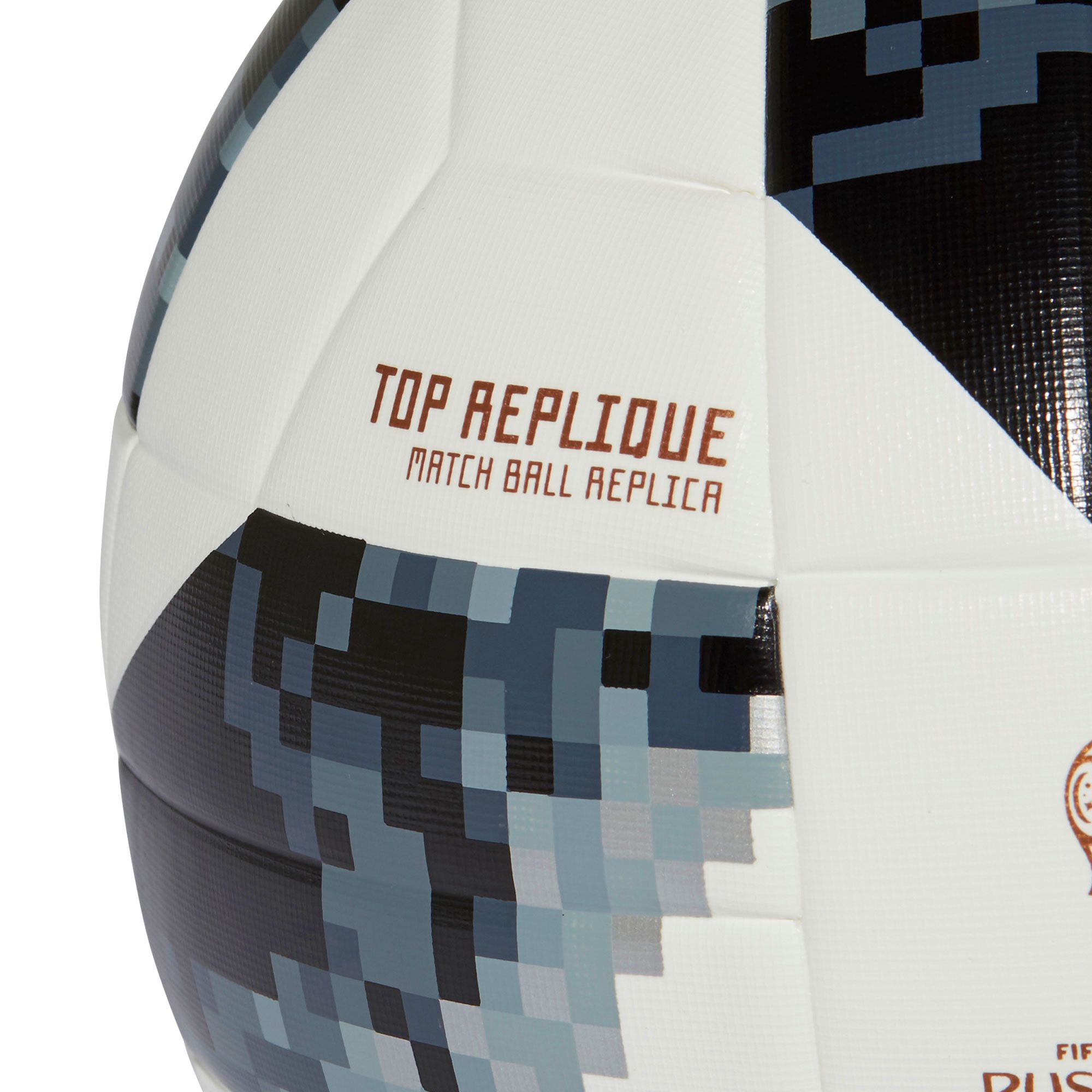 Balón de fútbol 7 Training Telstar Top Réplica Mundial 2018 Blanco - Fútbol Factory