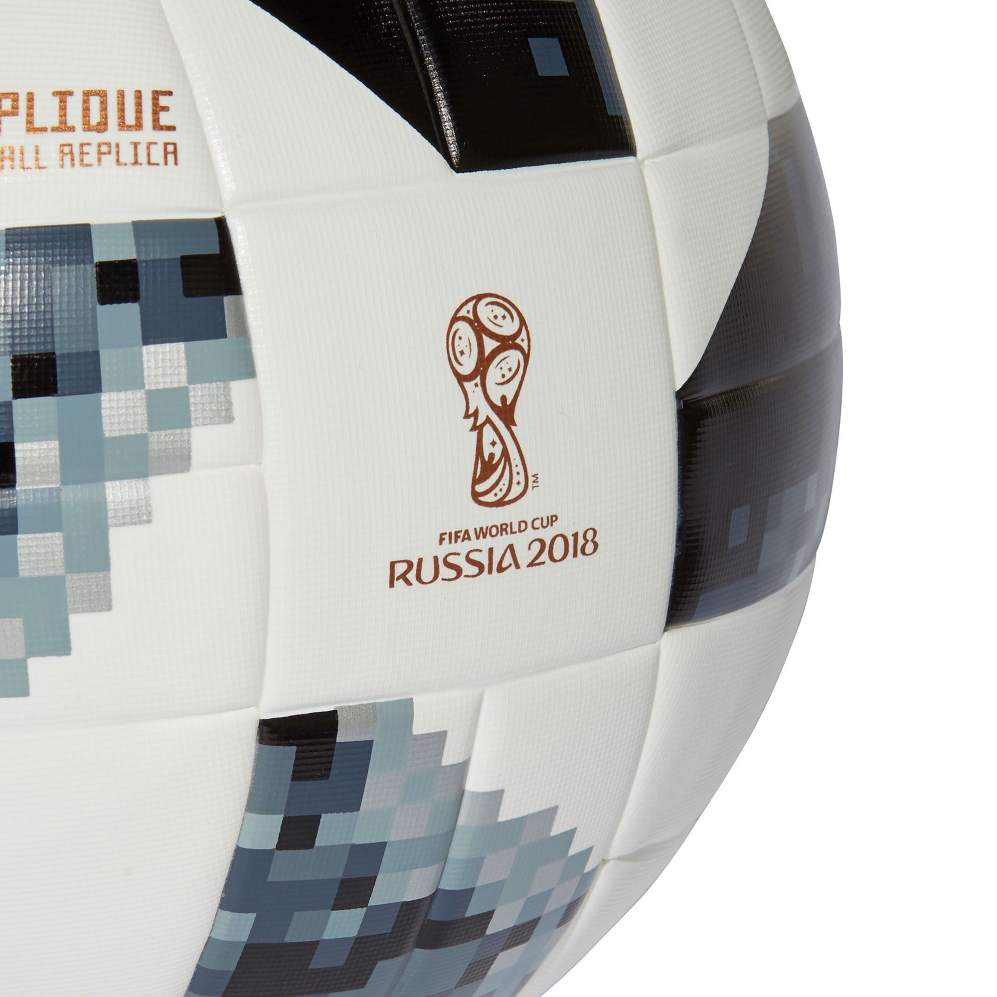 Balón de fútbol 7 Training Telstar Top Réplica Mundial 2018 Blanco - Fútbol Factory