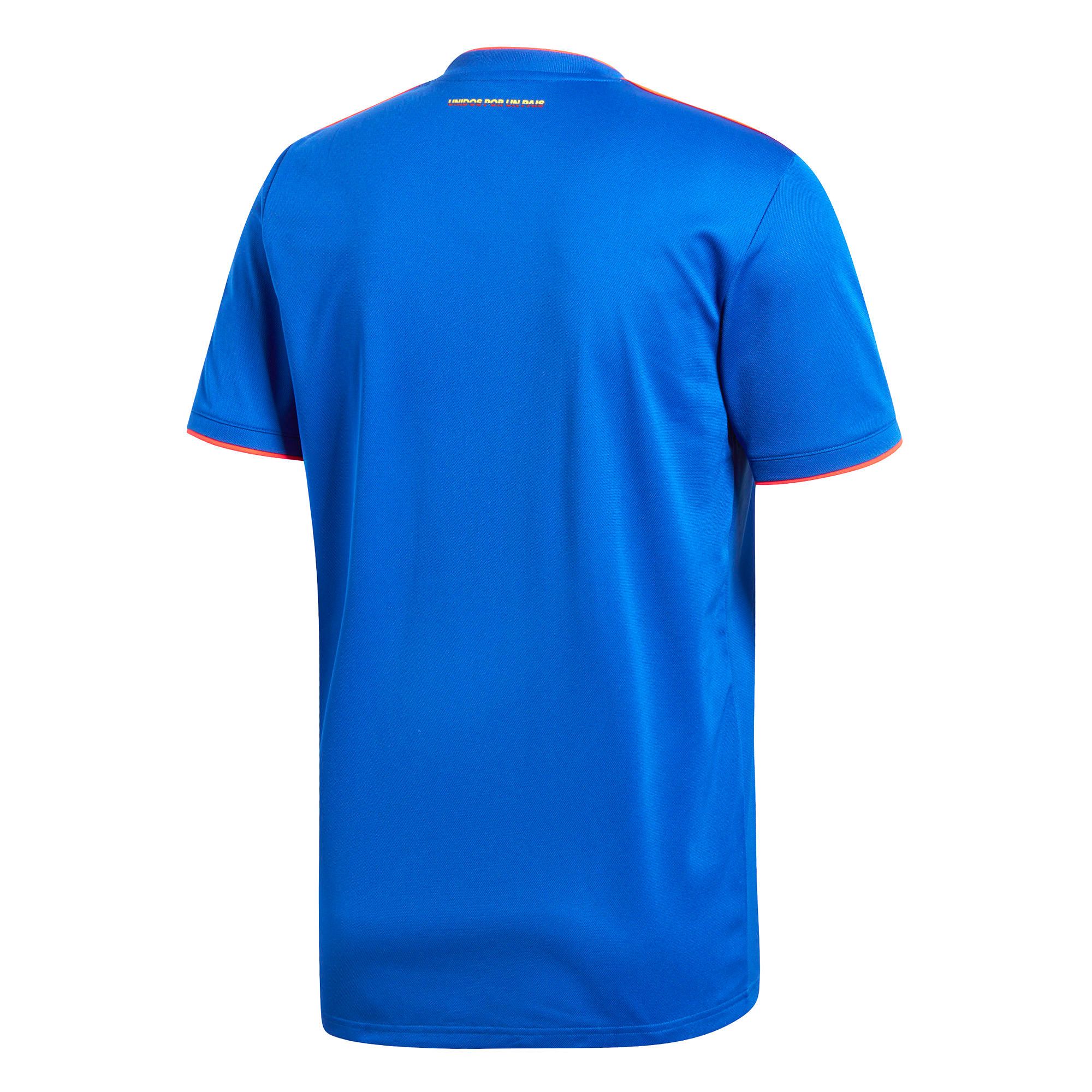 Camiseta 2ª Colombia Mundial 2018 Azul - Fútbol Factory