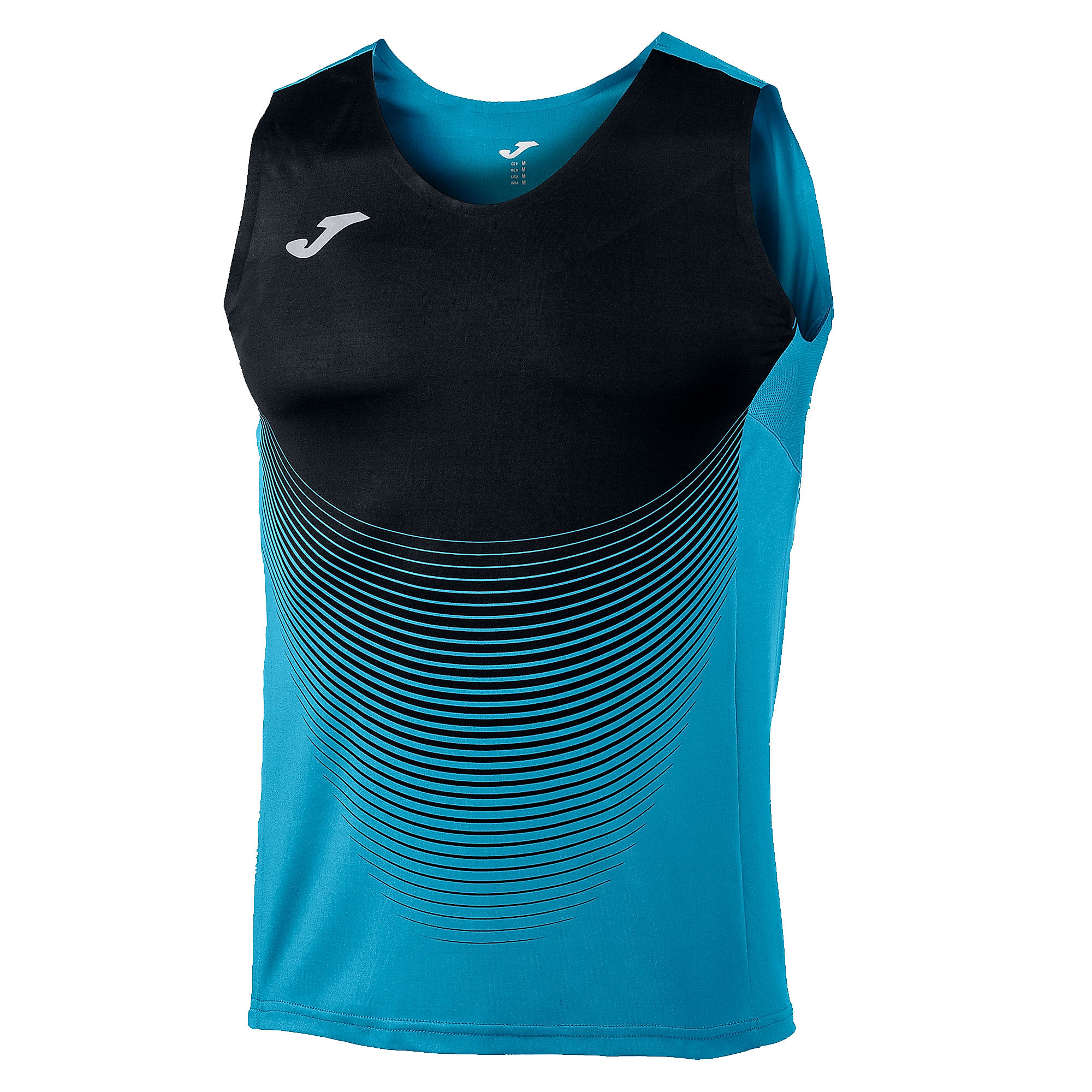 Camiseta de Running Elite VI Tirantes Turquesa - Fútbol Factory