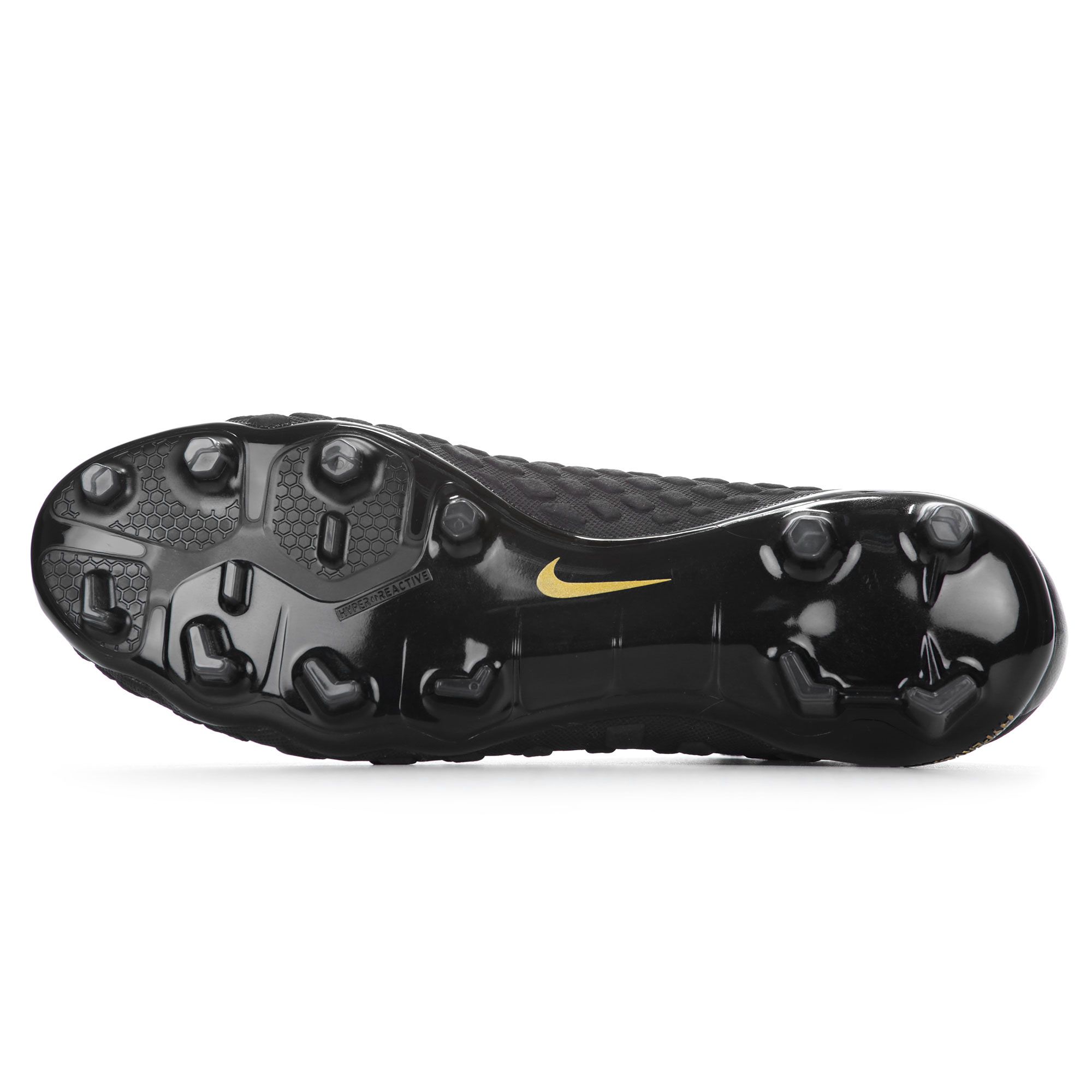 Botas de Fútbol Hypervenom Phantom III Elite DFC FG Negro Dorado - Fútbol Factory